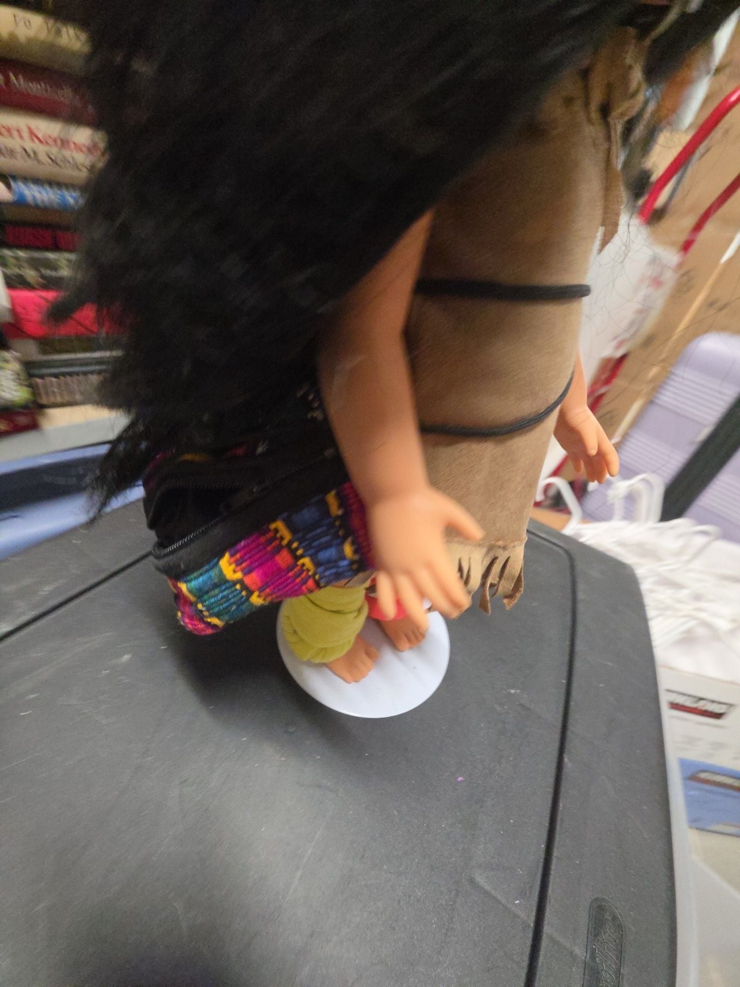 Wick-Miller Inc. Doll Vintage Native American Style Doll 2