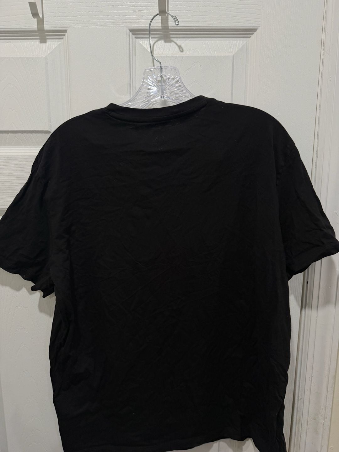 Armani Exchange Graphic T-Shirt Size XL Regular Black Gold Foil Logo 4