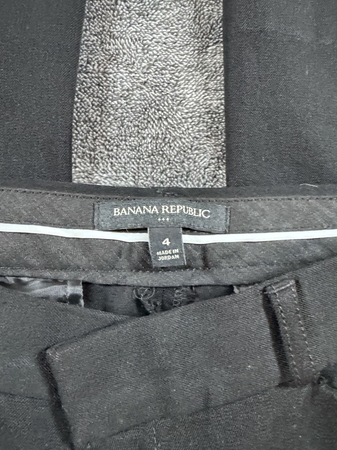 Banana Republic Dress Pants Size 4 Black 3