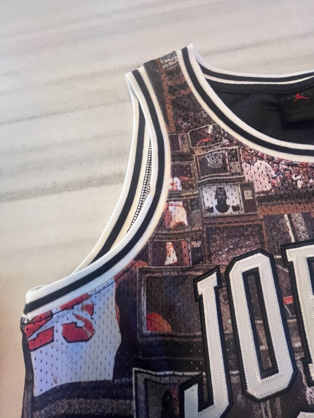Nike Jordan 23 Basketball Jersey Photo Collage New With Tags youth large 12to13 12