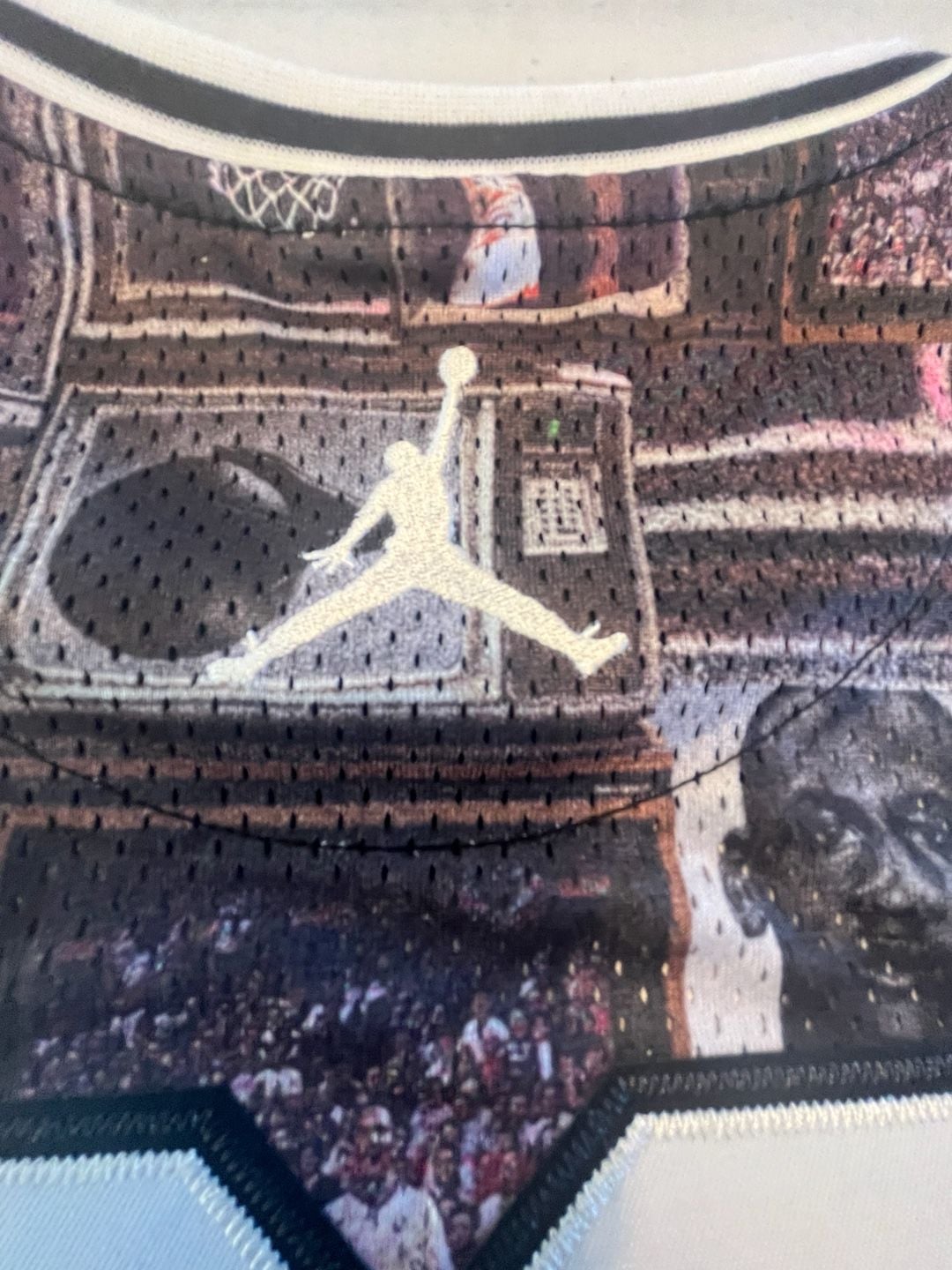 Nike Jordan 23 Basketball Jersey Photo Collage New With Tags youth large 12to13 14