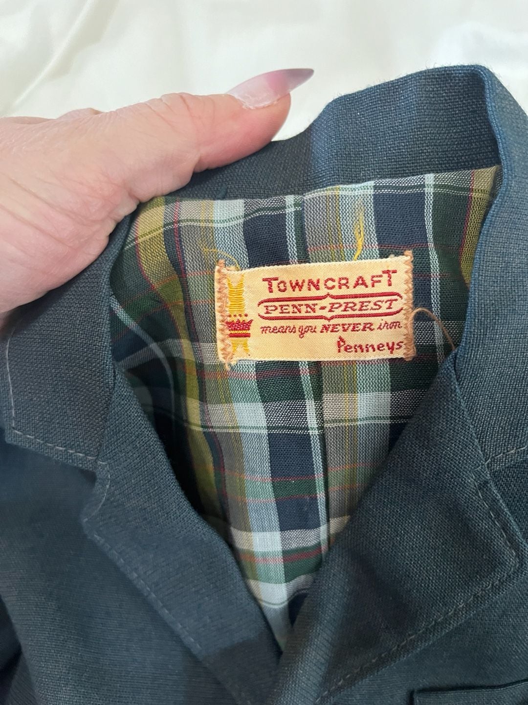 Vintage Towncraft Penn-Prest Boys Suit Set Size 4 6