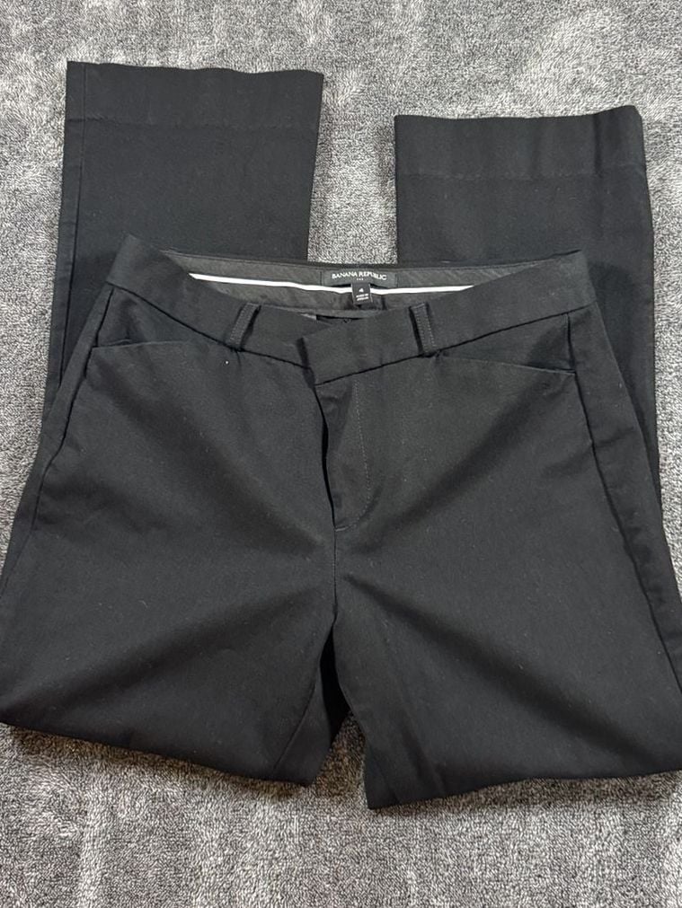 Banana Republic Dress Pants Size 4 Black 2