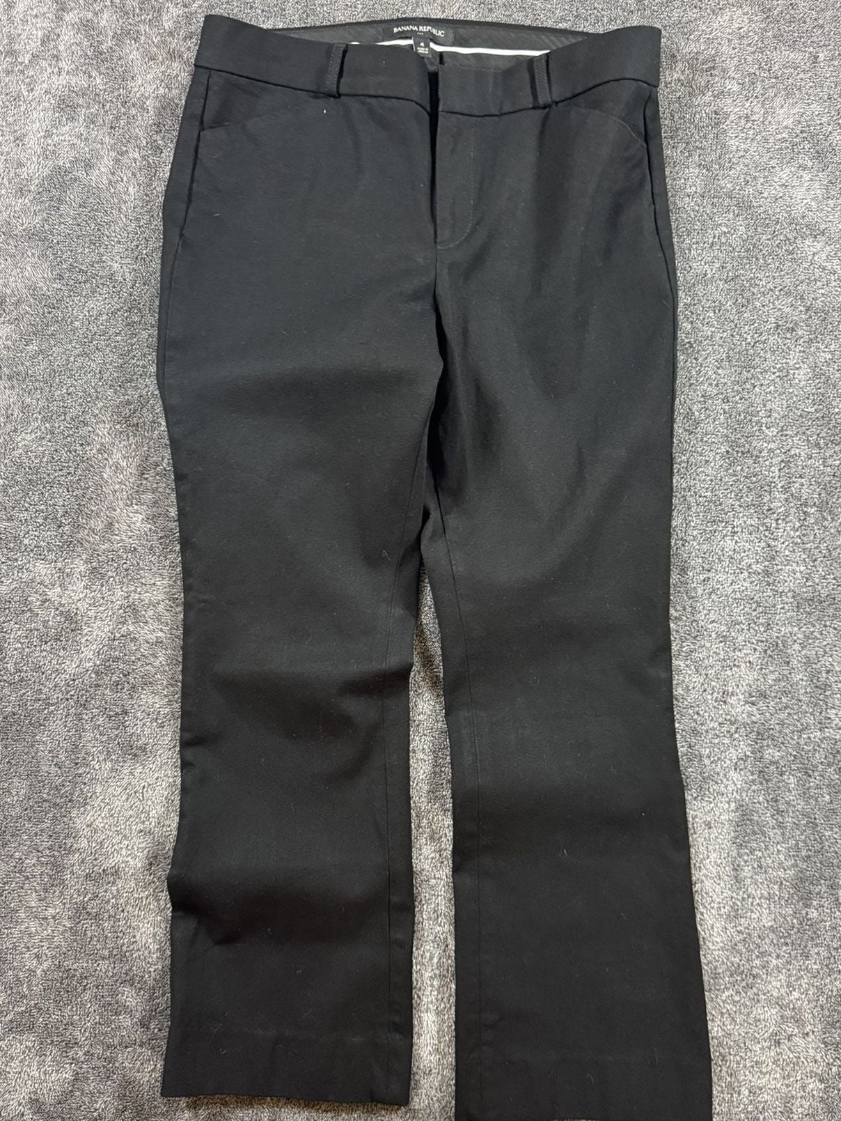 Banana Republic Dress Pants Size 4 Black 7