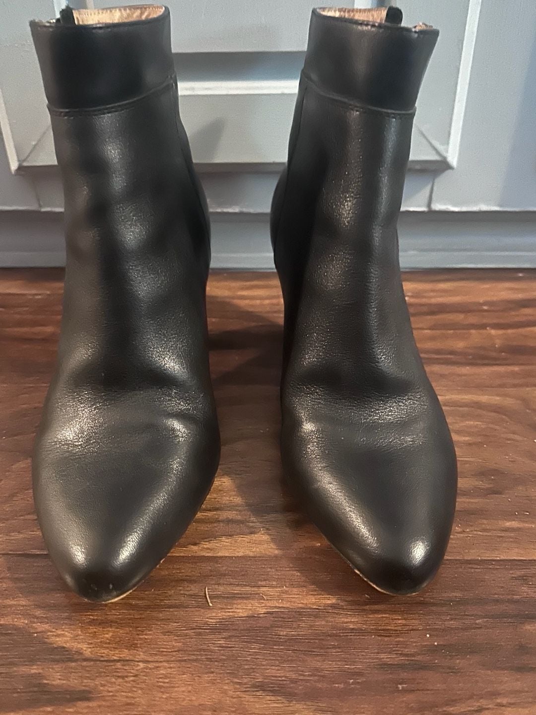 Corso Como Black Leather Ankle Boots 4