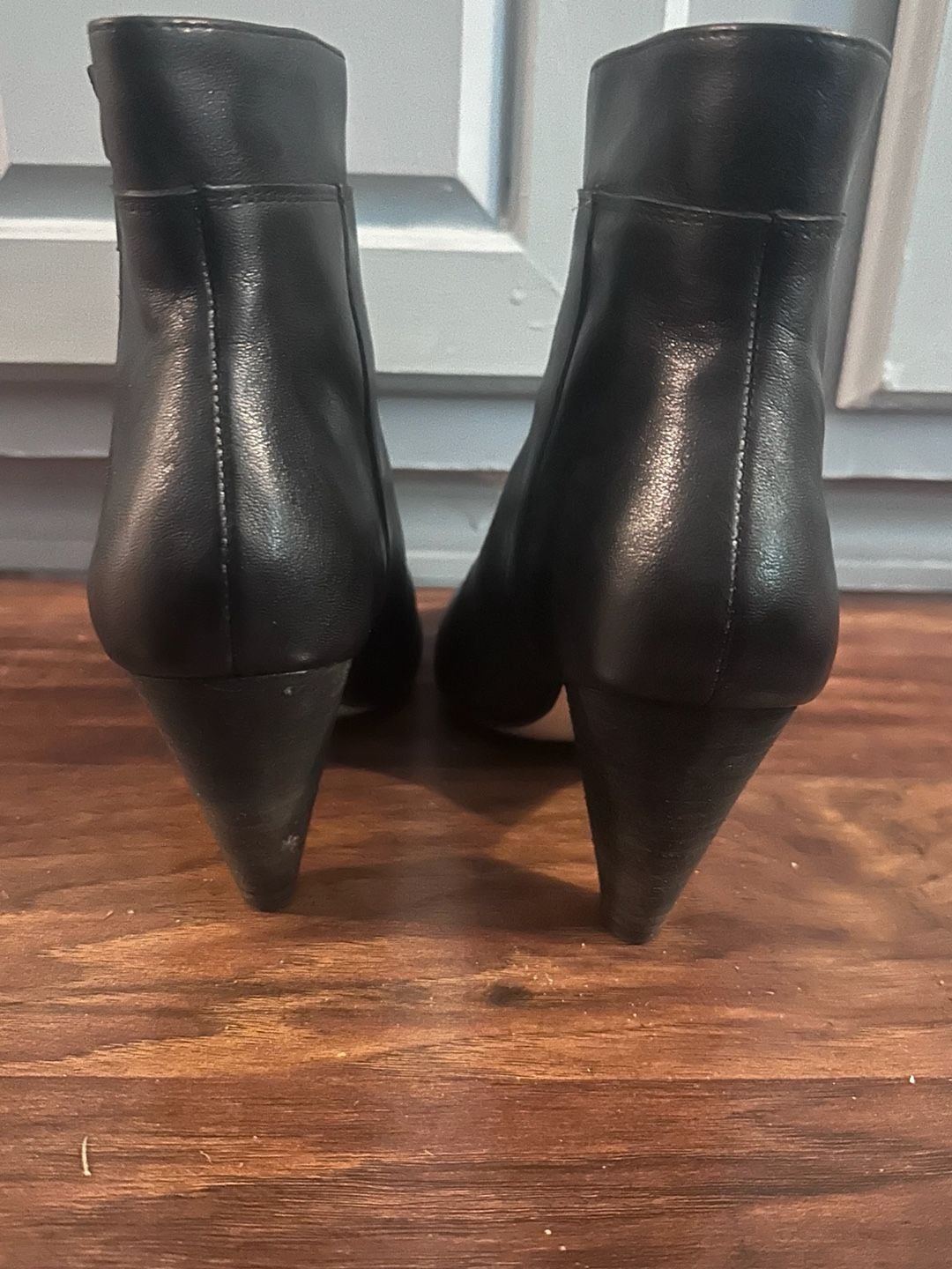 Corso Como Black Leather Ankle Boots 6