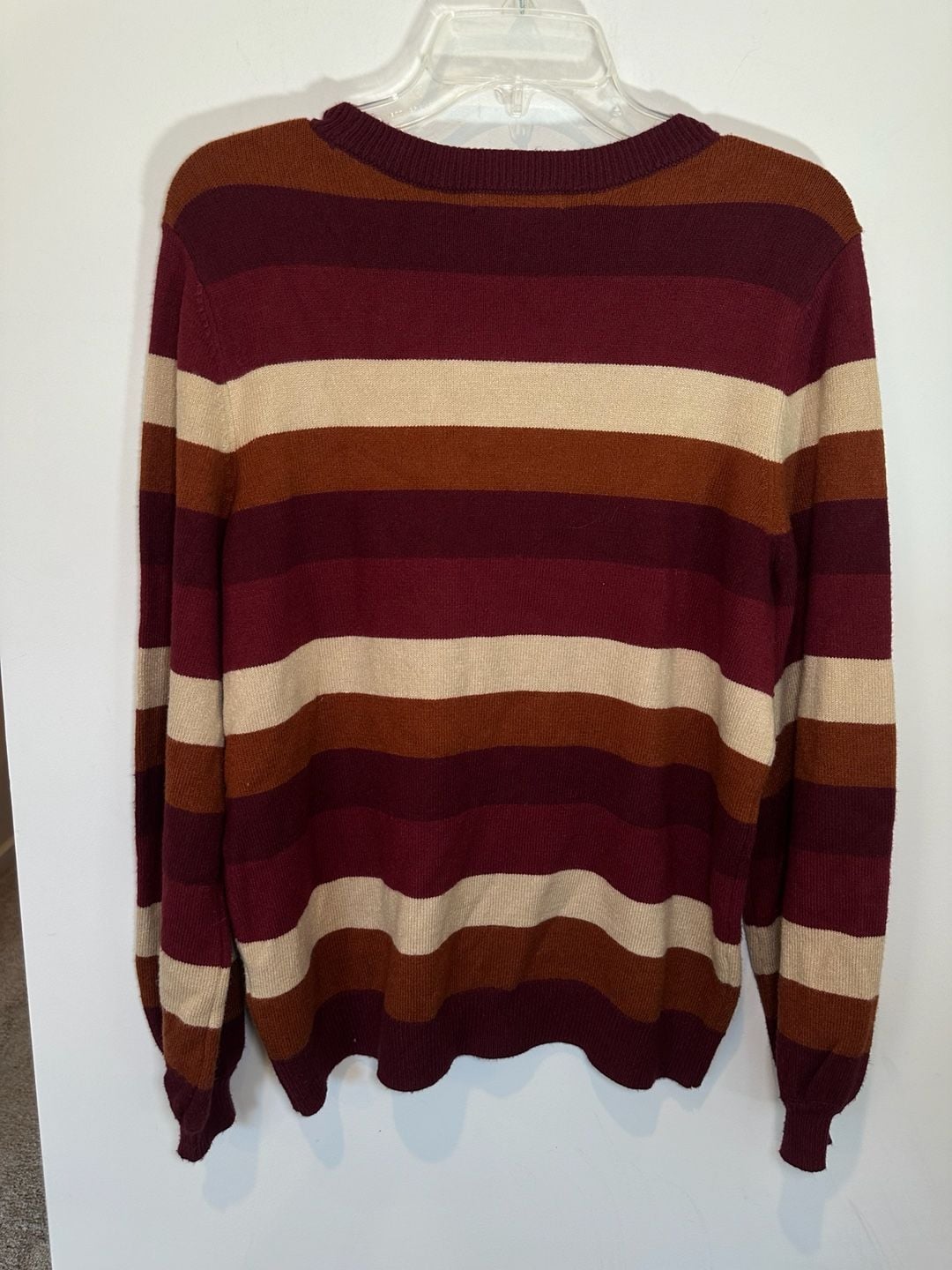 Liverpool Los Angeles Striped Crew Neck Sweater Size XL 4