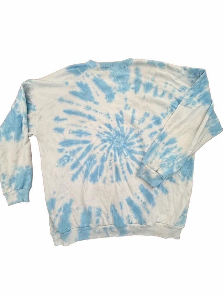Live in the Moment Skull Tie Dye Sweatshirt 5