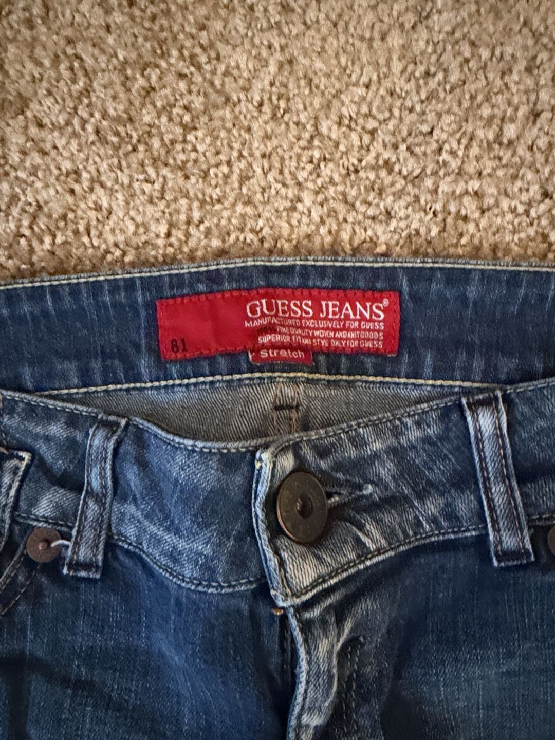 Guess Jeans Size 32 Bootcut Stretch Denim 3