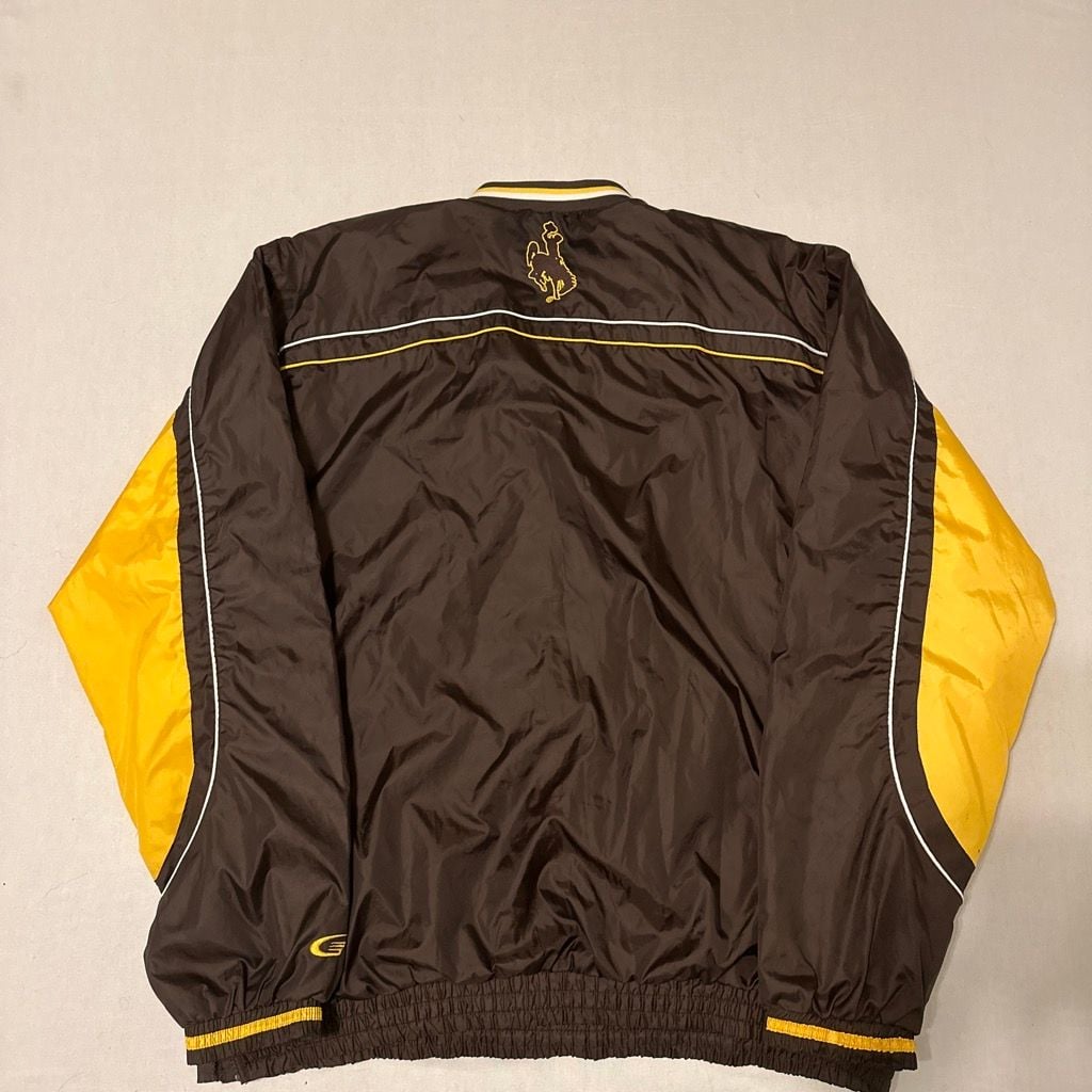 G-III 2000s Wyoming Cowboys Pullover Windbreaker Size XL 2