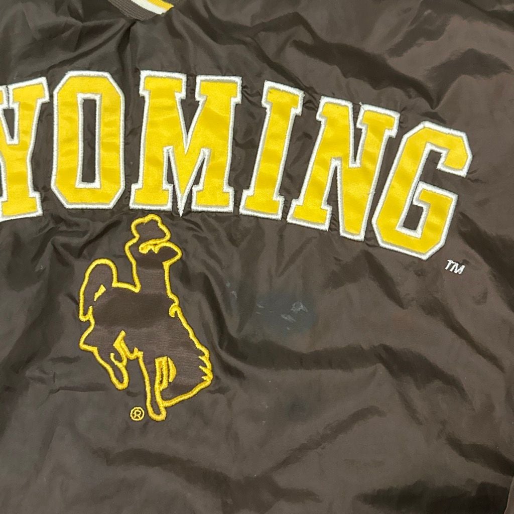 G-III 2000s Wyoming Cowboys Pullover Windbreaker Size XL 6