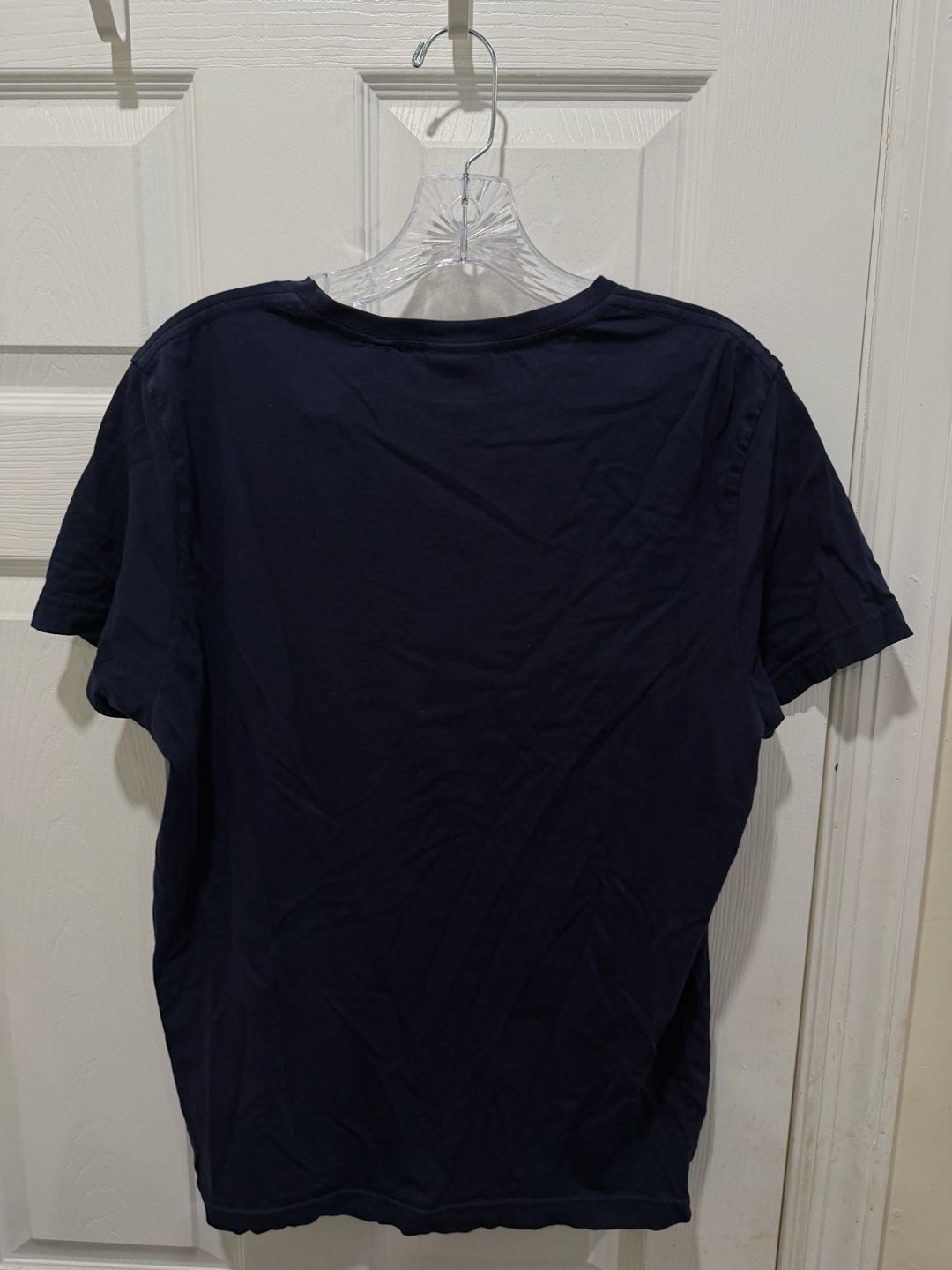 Gant T-Shirt Size XL Navy Blue Crewneck Logo 5
