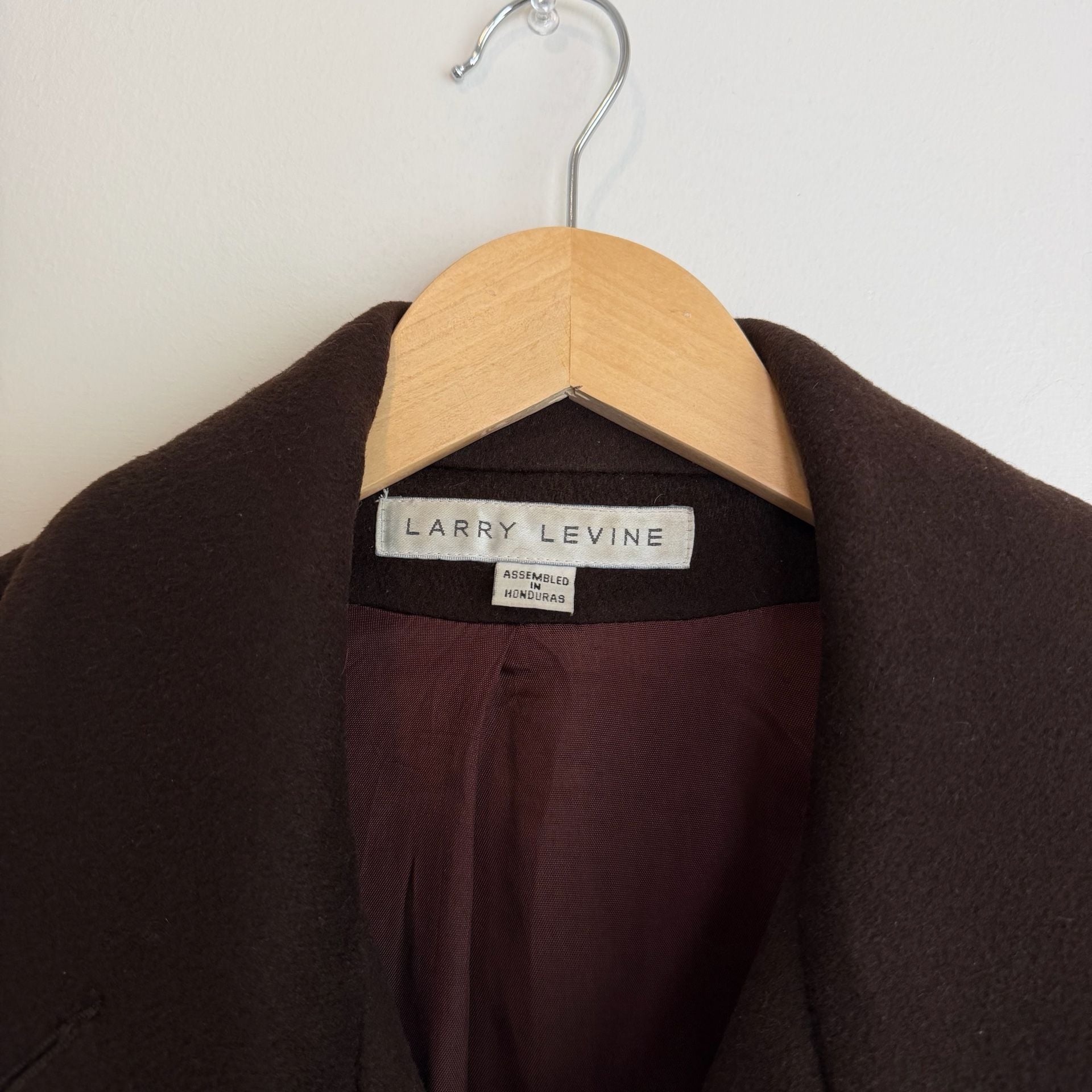 Vintage Brown Wool Coat 5