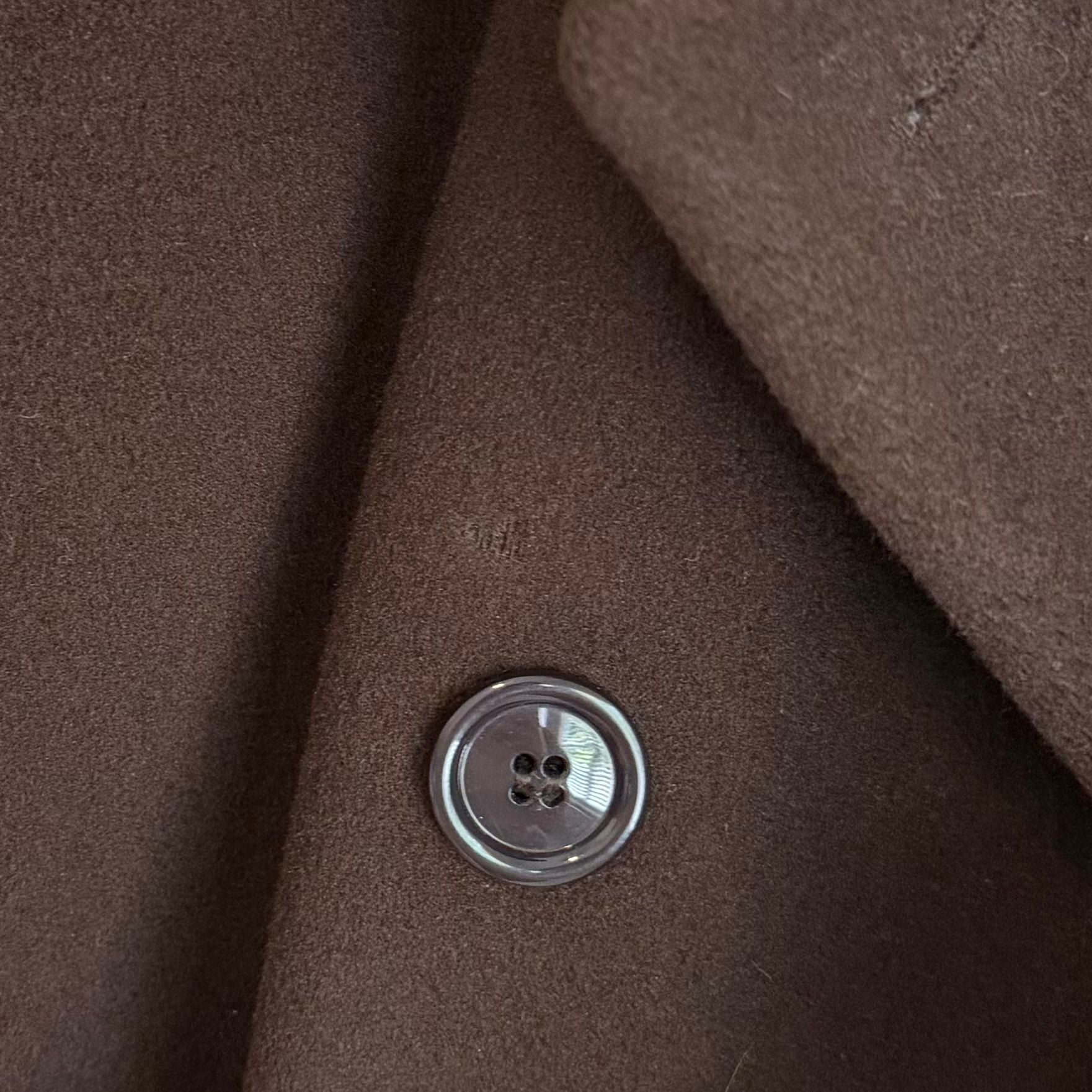 Vintage Brown Wool Coat 7