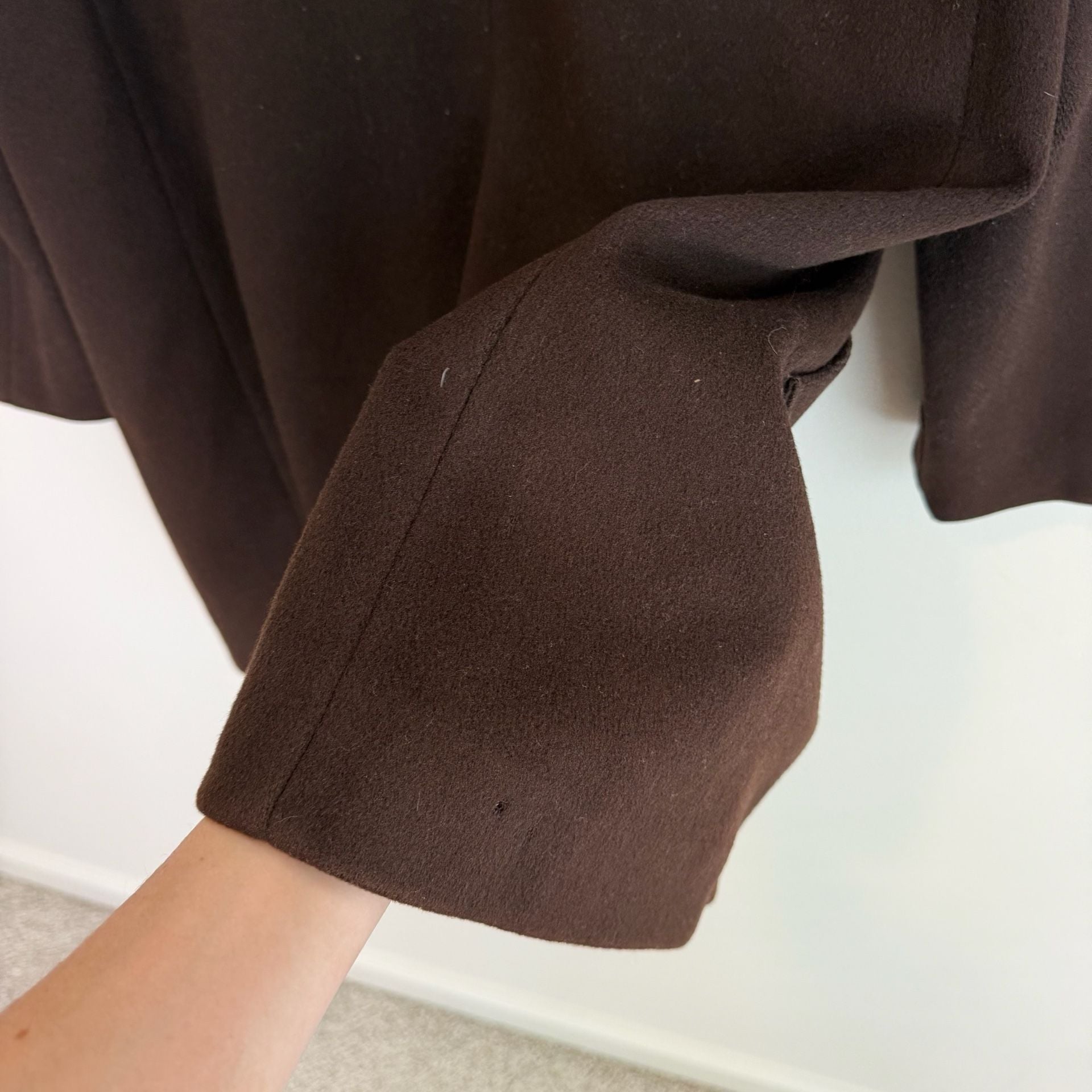 Vintage Brown Wool Coat 9