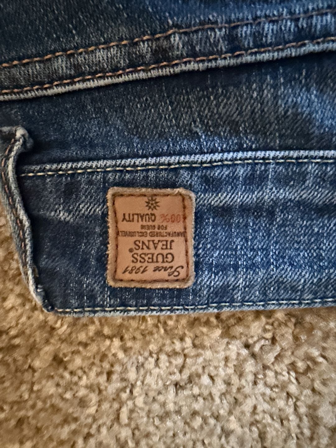 Guess Jeans Size 32 Bootcut Stretch Denim 5