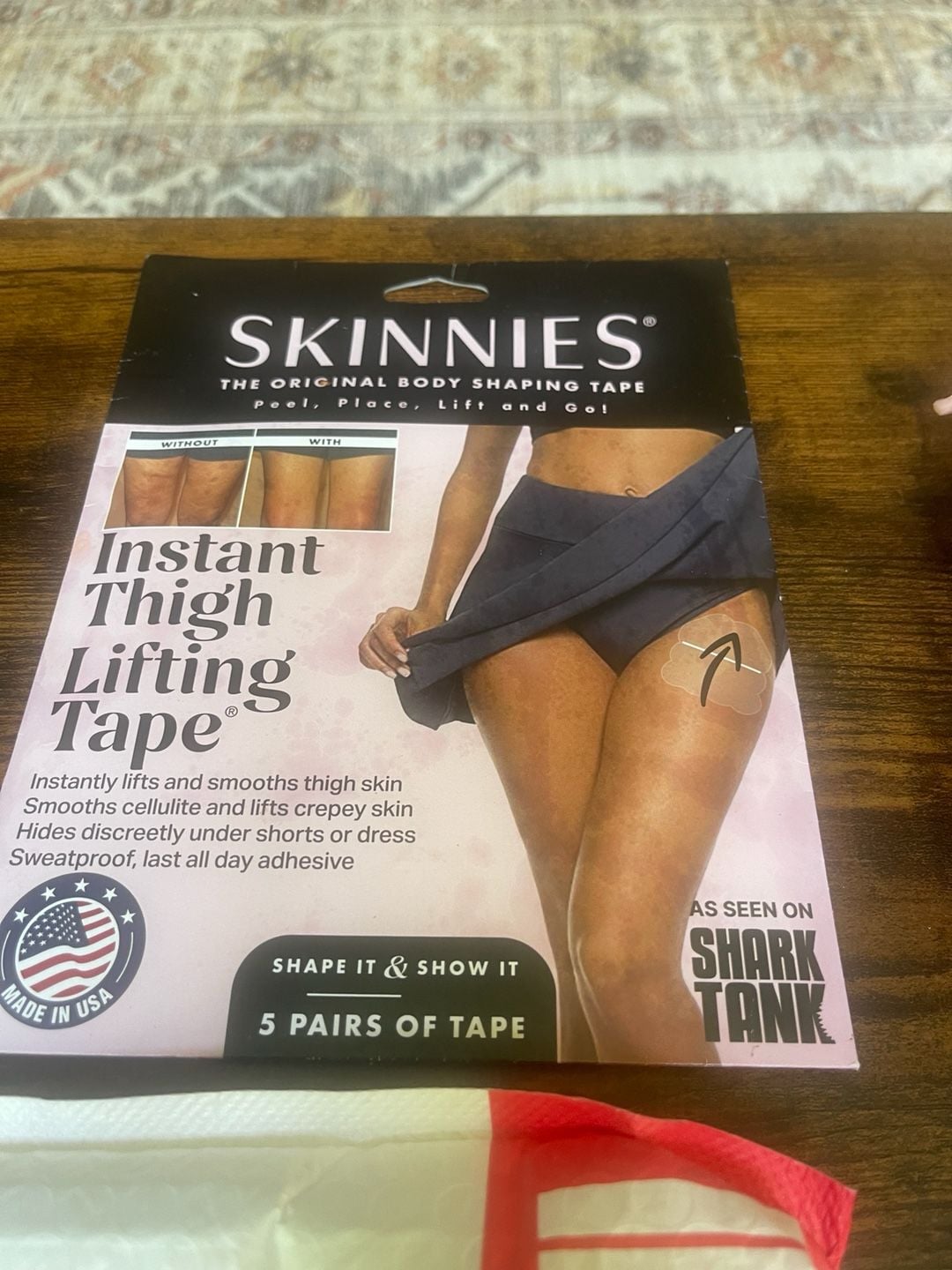SKINNIES Instant Thigh Lifting Tape 5 Pairs 4