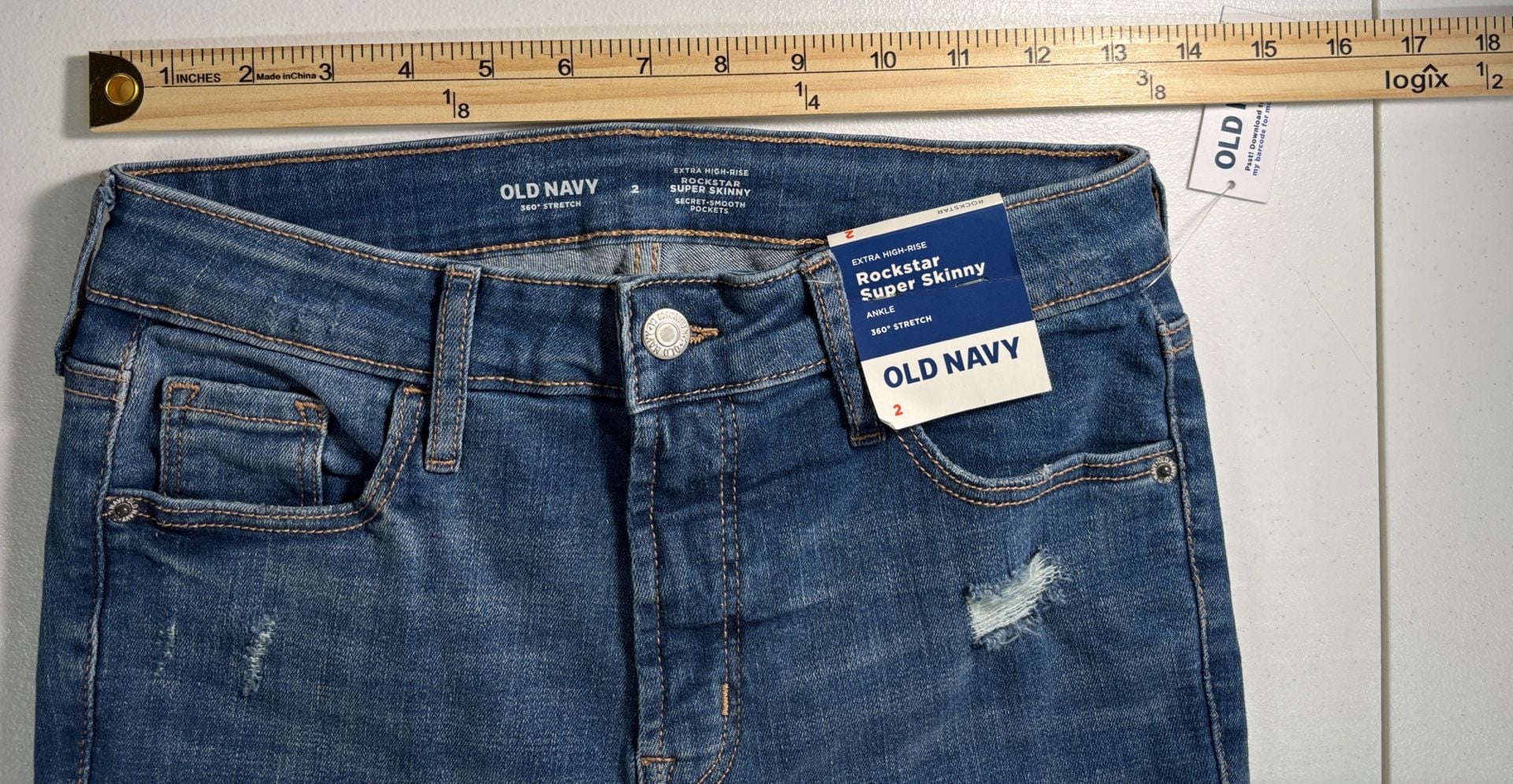 Old Navy Rockstar Super Skinny Jeans Size2 6