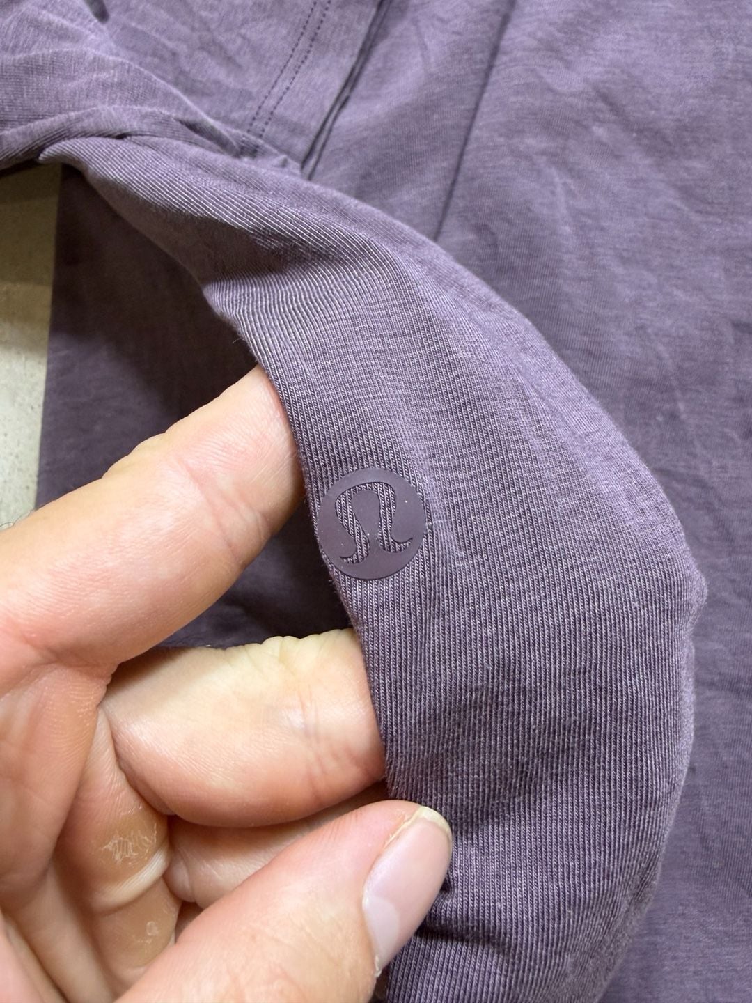 Lululemon Long Sleeve Henley Shirt Purple Size XL 7