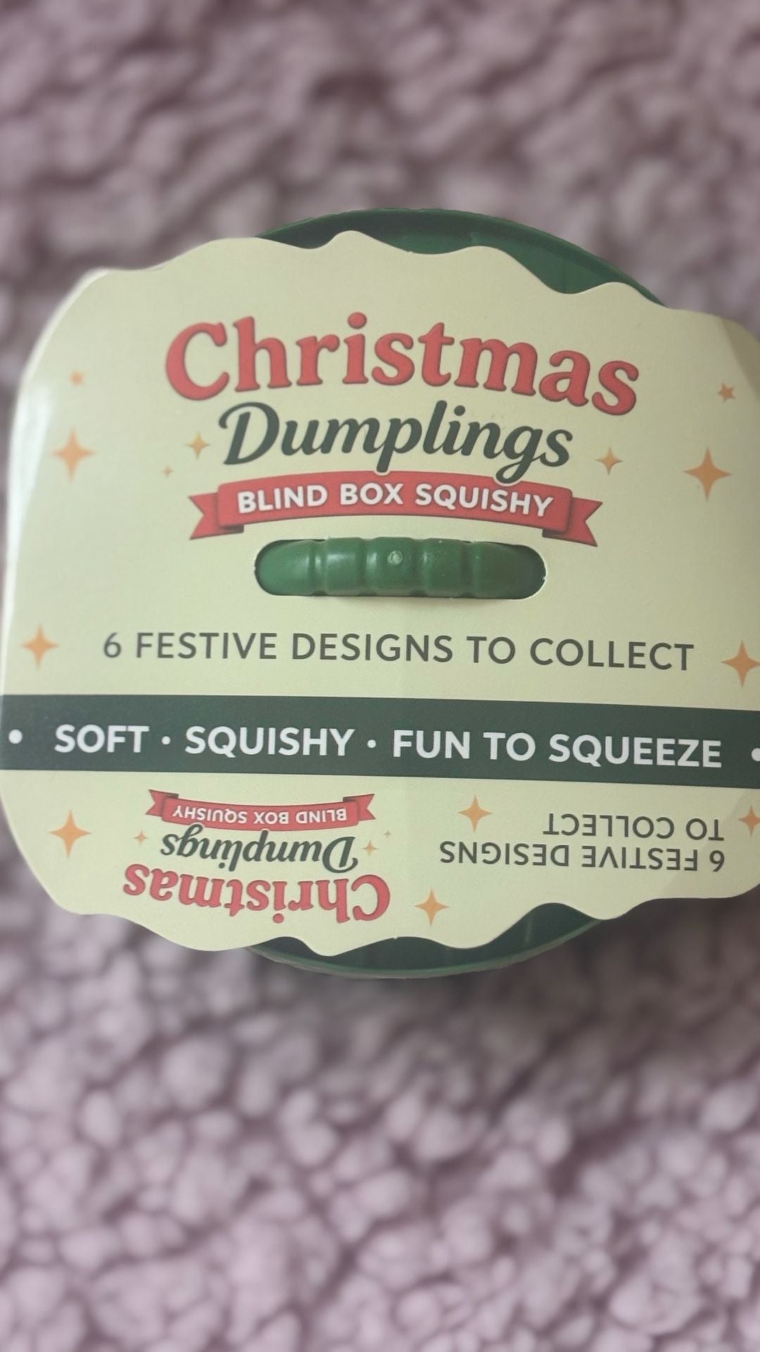 Christmas Dumplings Blind Box Squishy Toy 1
