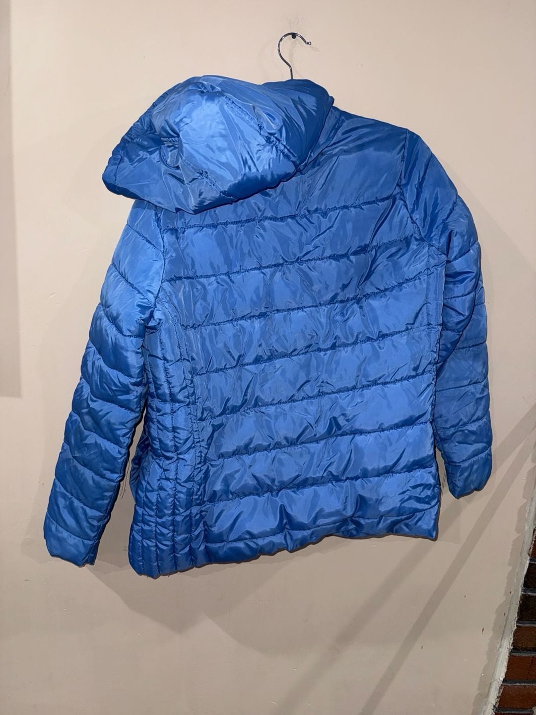 U.S. Polo Assn. Puffer Jacket Size M Blue Fleece Lined 5