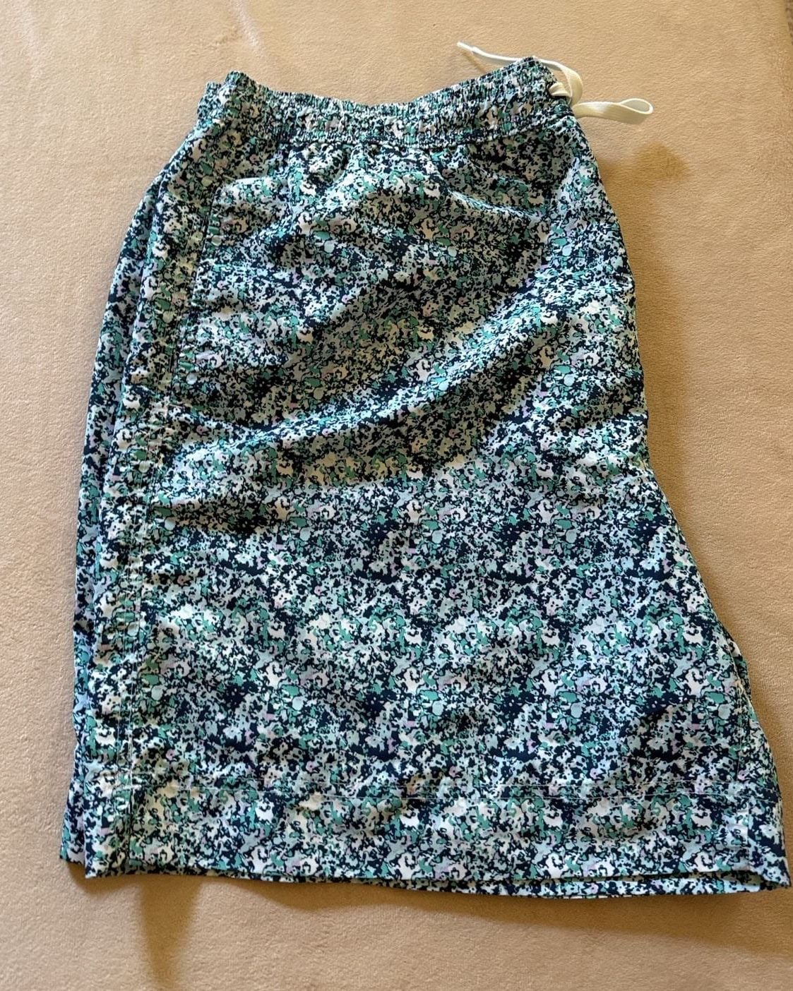 Southern Proper Swim Trunks Size XL Green Floral Board Shorts. No liner. 4
