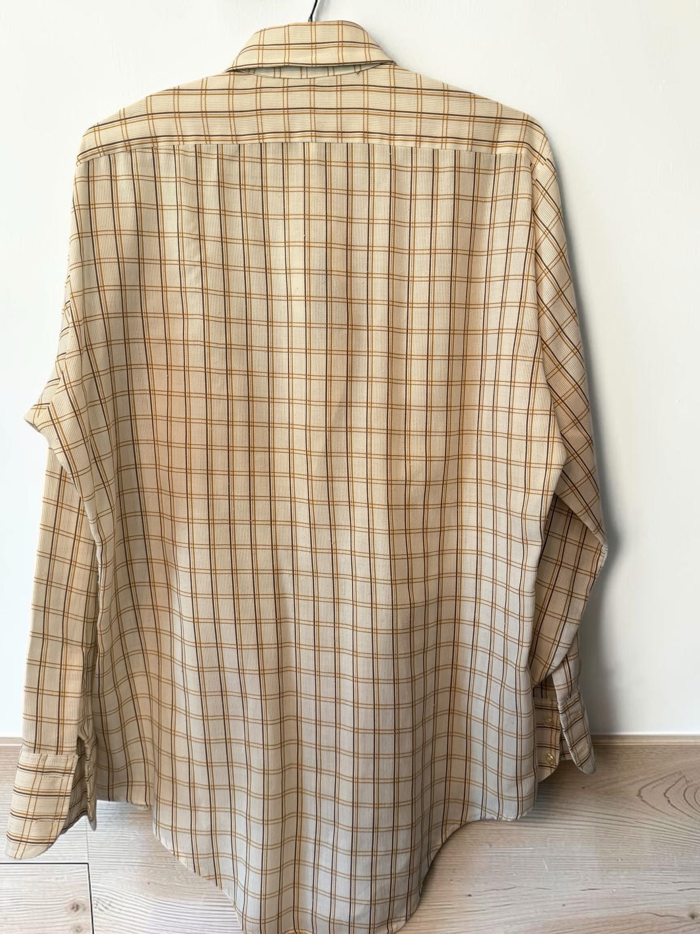 Arrow Kent Collection Vintage Plaid Long Sleeve Shirt 4