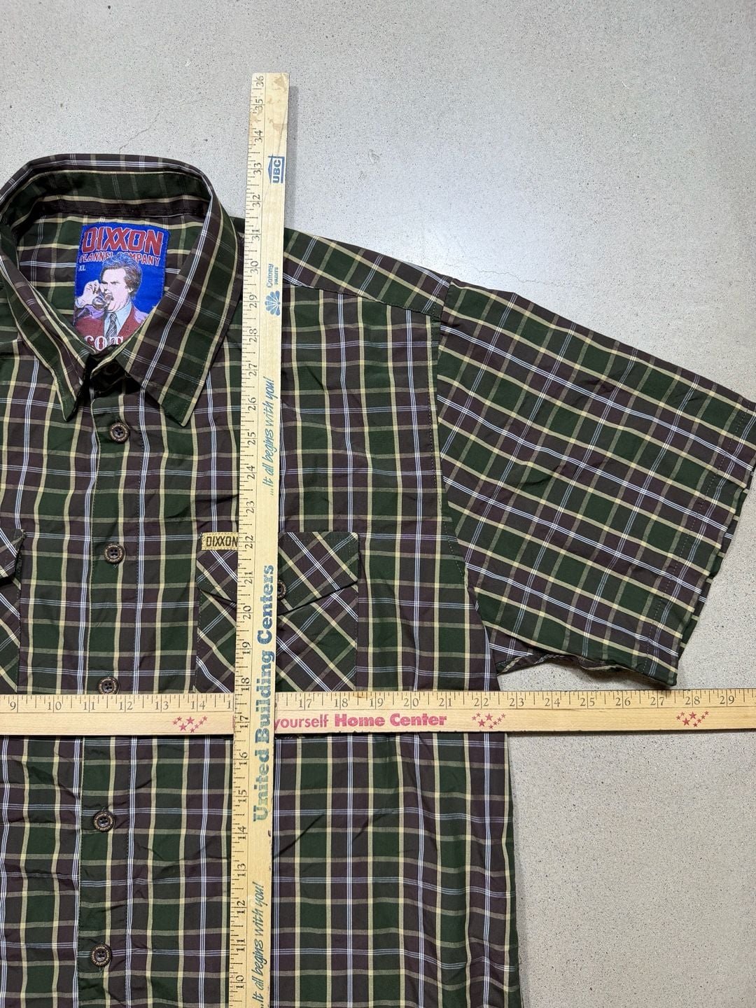 Dixxon Flannel Company Button Up Shirt Size XL anchorman scotch 6