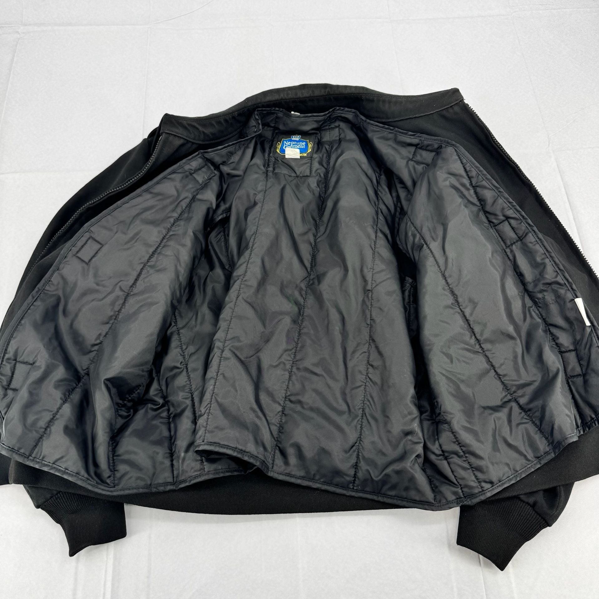 Vintage Neptune Garment Co. Eisenhower Jacket Size 22 Regular Black 4