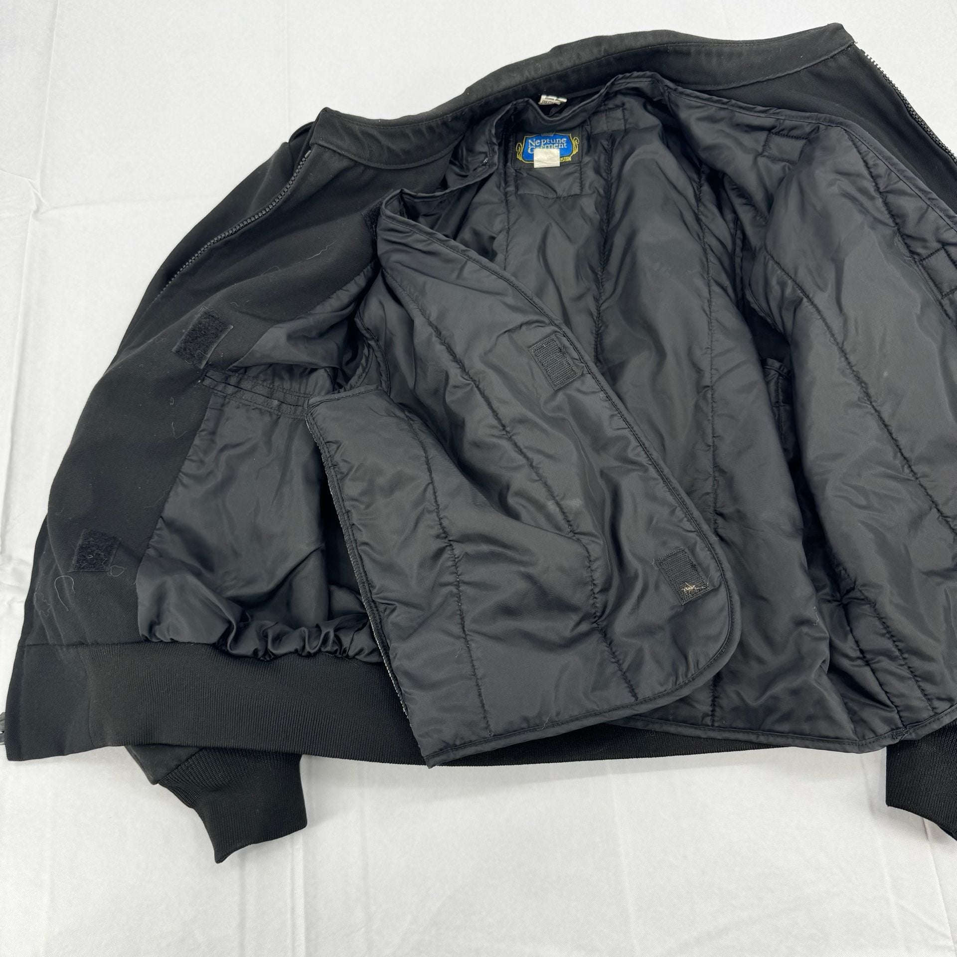 Vintage Neptune Garment Co. Eisenhower Jacket Size 22 Regular Black 5