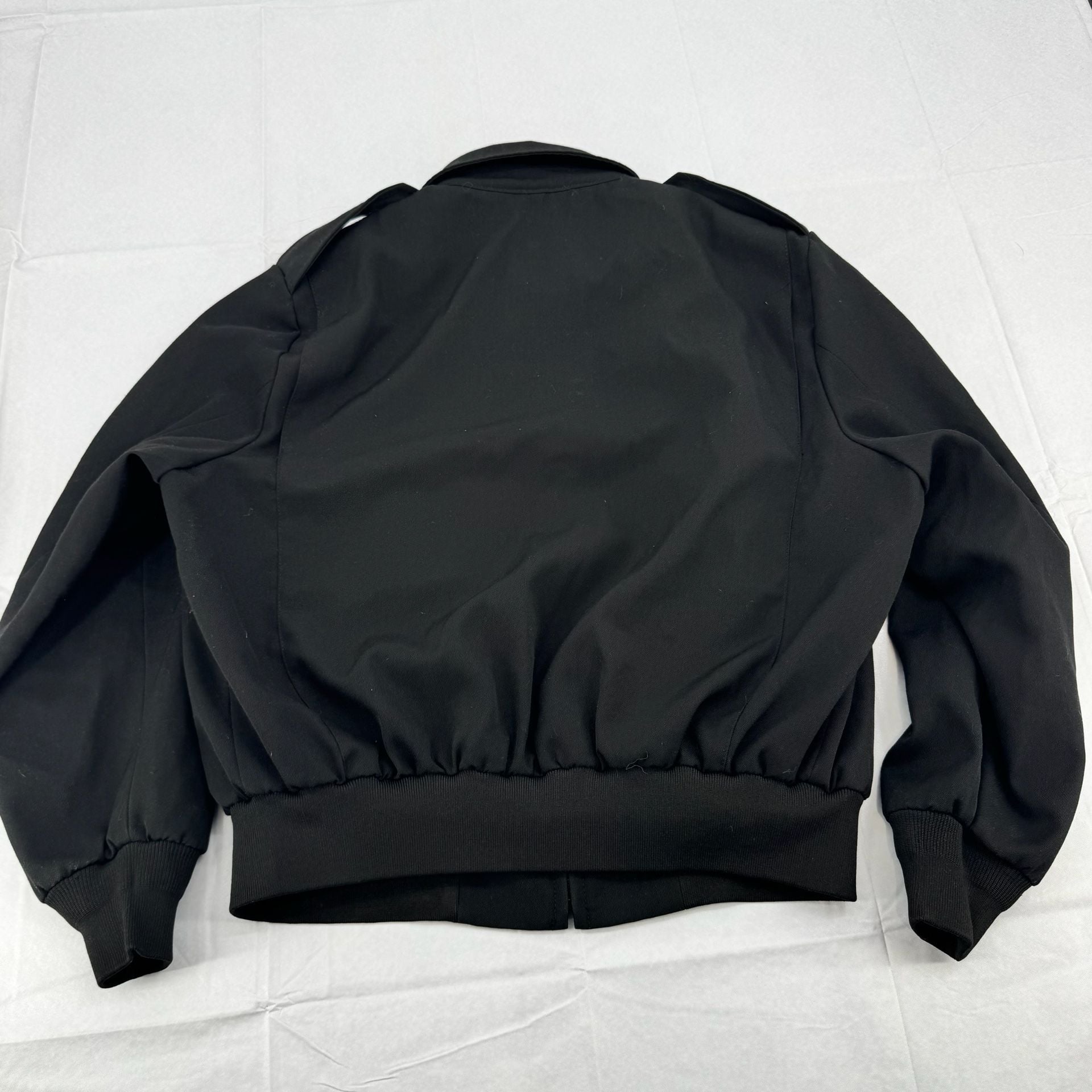 Vintage Neptune Garment Co. Eisenhower Jacket Size 22 Regular Black 6