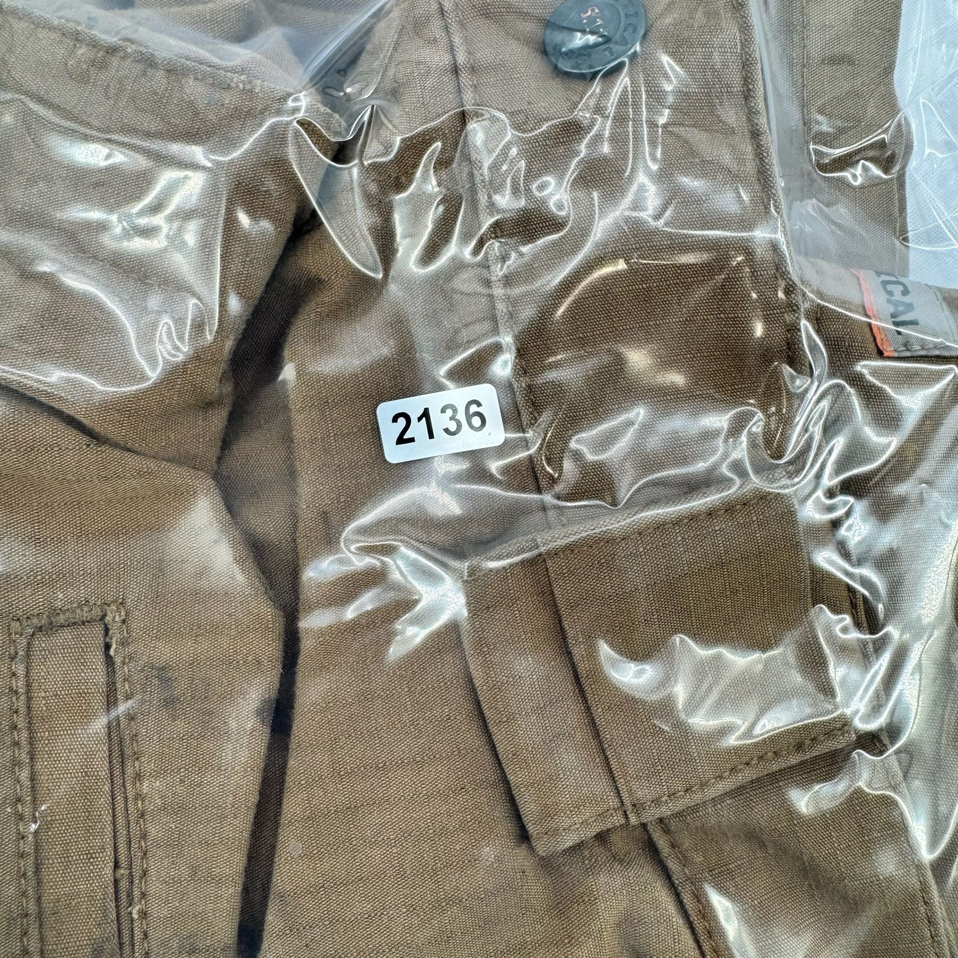 5.11 Tactical Cargo Pants 34x32 Brown Ripstop WorkWear Utility Heavy Distressed 9