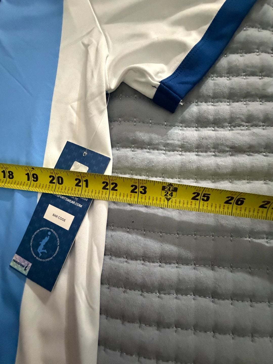 M10 Argentina Jersey Size S Blue White 6