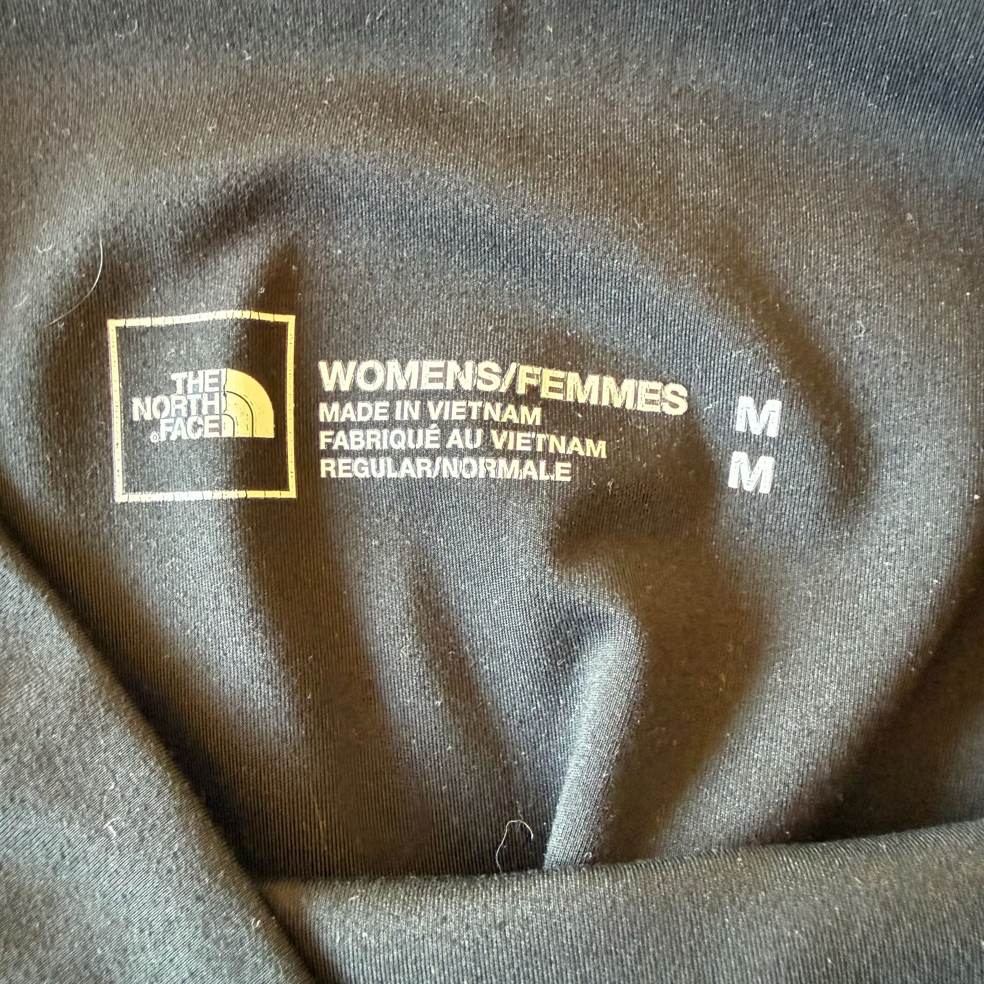 The North Face Active Bike Shorts Black High Rise Pockets Hiking Women Size M 4