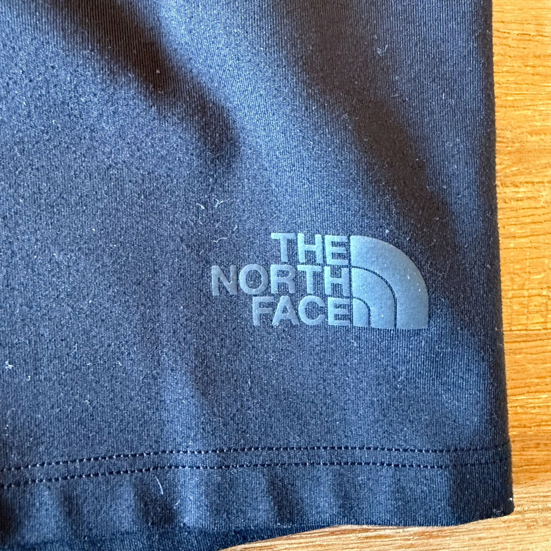 The North Face Active Bike Shorts Black High Rise Pockets Hiking Women Size M 5
