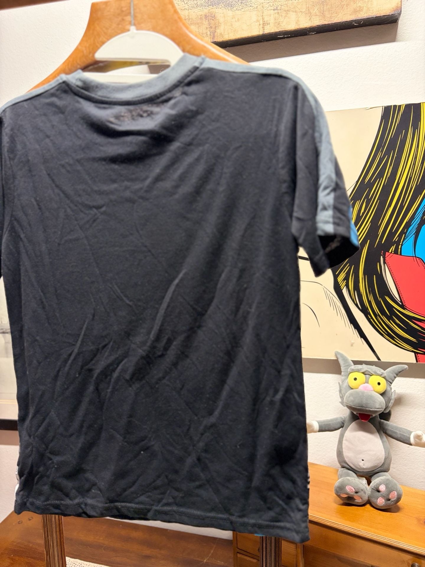 The Simpsons Bart Simpson Graphic T-Shirt Black Size XL Youth 5