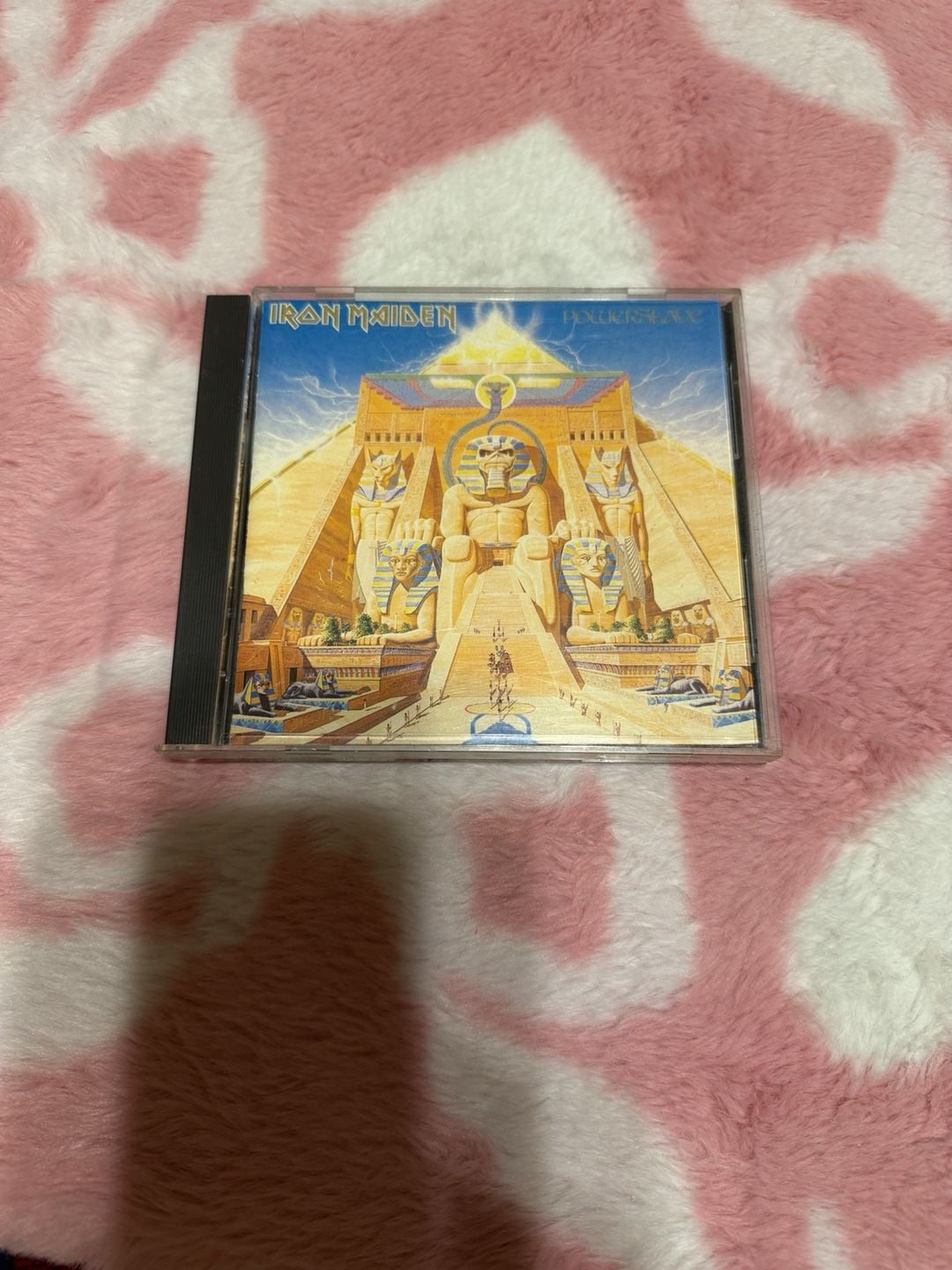 Iron Maiden Powerslave CD Capitol CDP 7 46045 2 DIDX 247 USA Heavy Metal 3