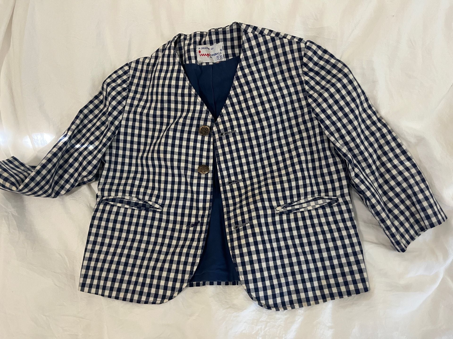 3 Boys size 3 suit jackets  12