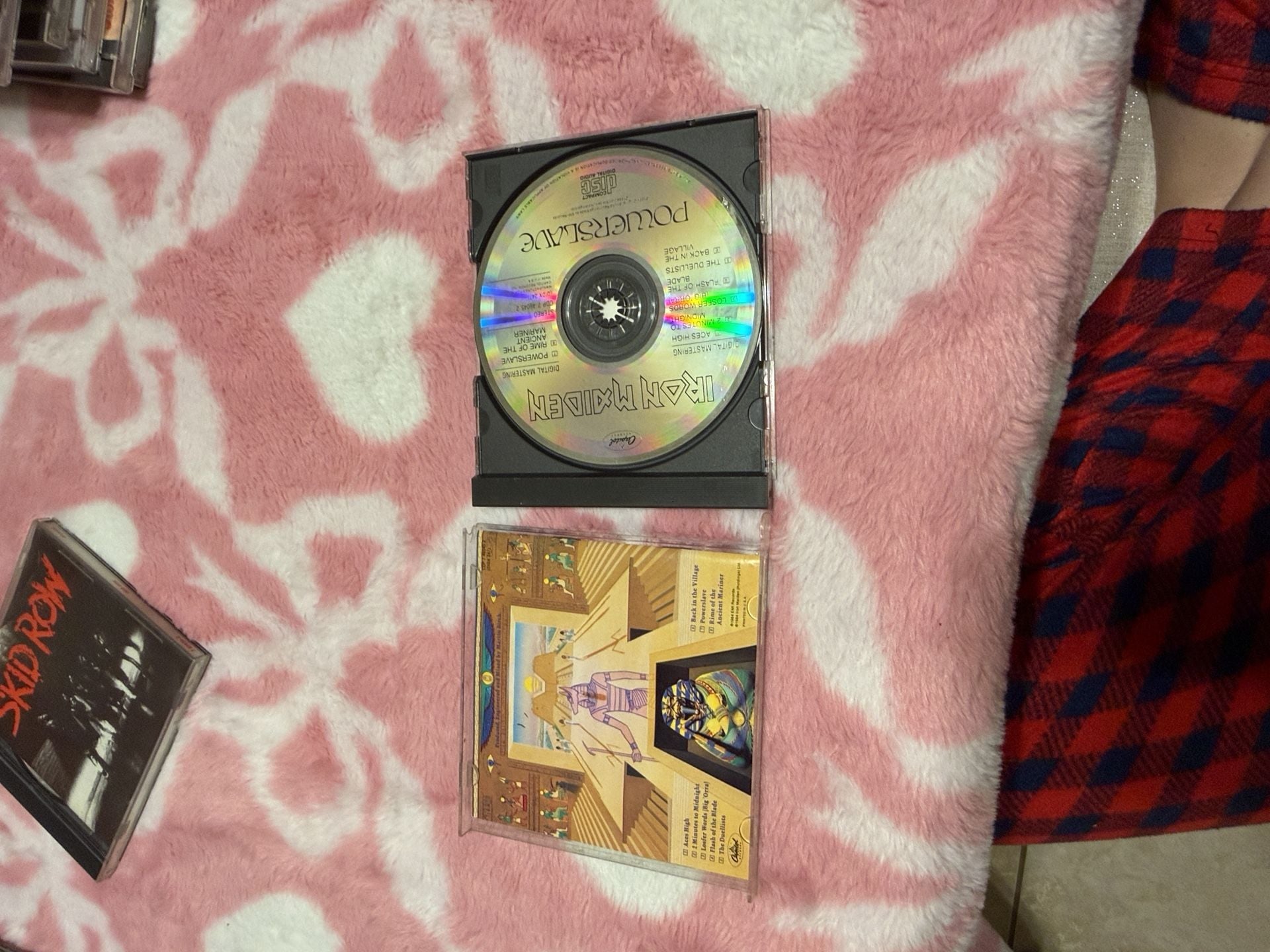 Iron Maiden Powerslave CD Capitol CDP 7 46045 2 DIDX 247 USA Heavy Metal 4