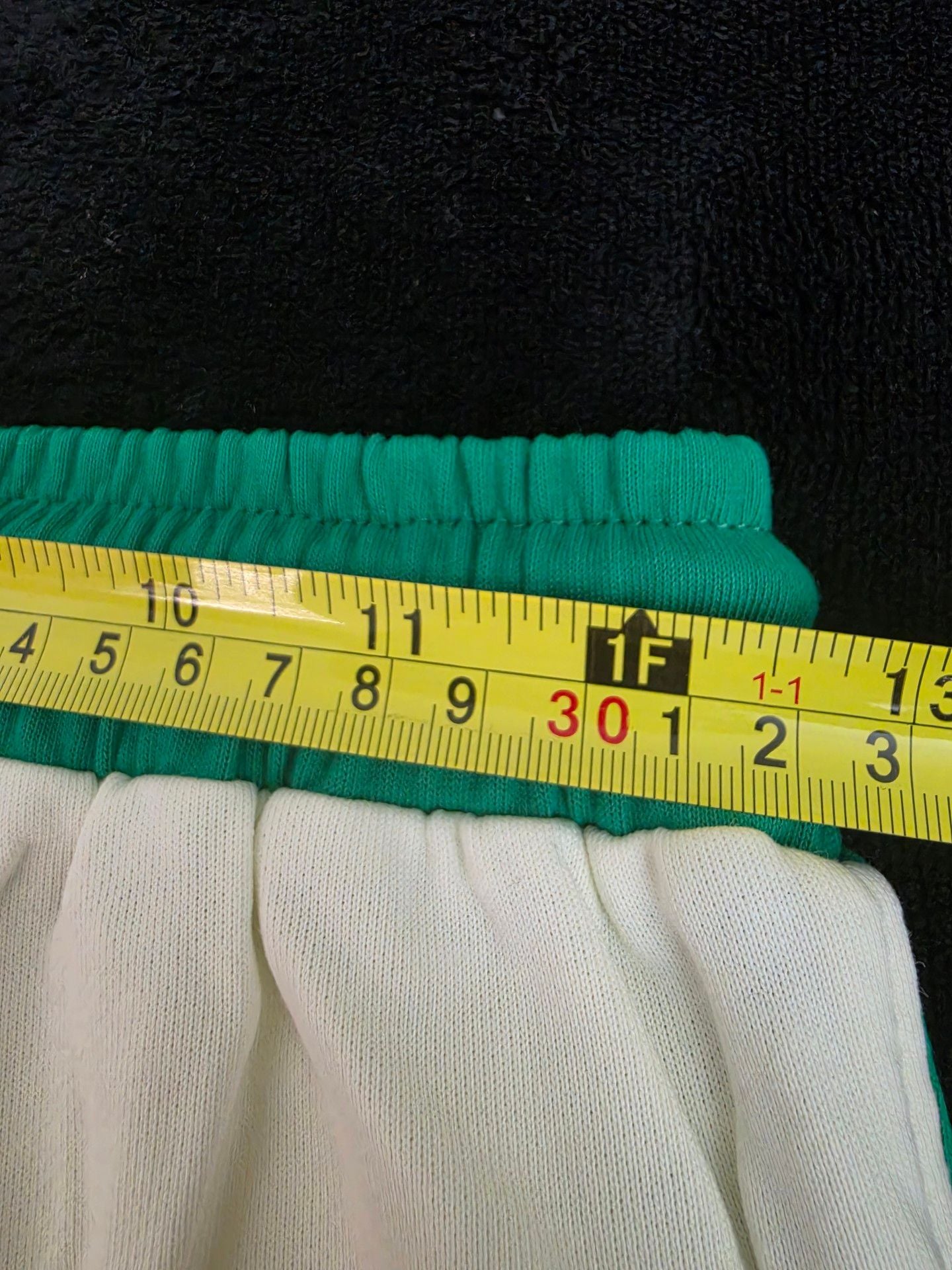 Fantastic Fawn Shorts Size S White Green Sequin Athletic Lounge 7