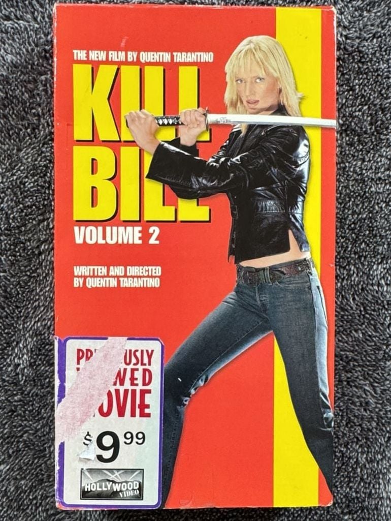 Kill Bill: Volume 2 VHS Tape Miramax Home Entertainment 1