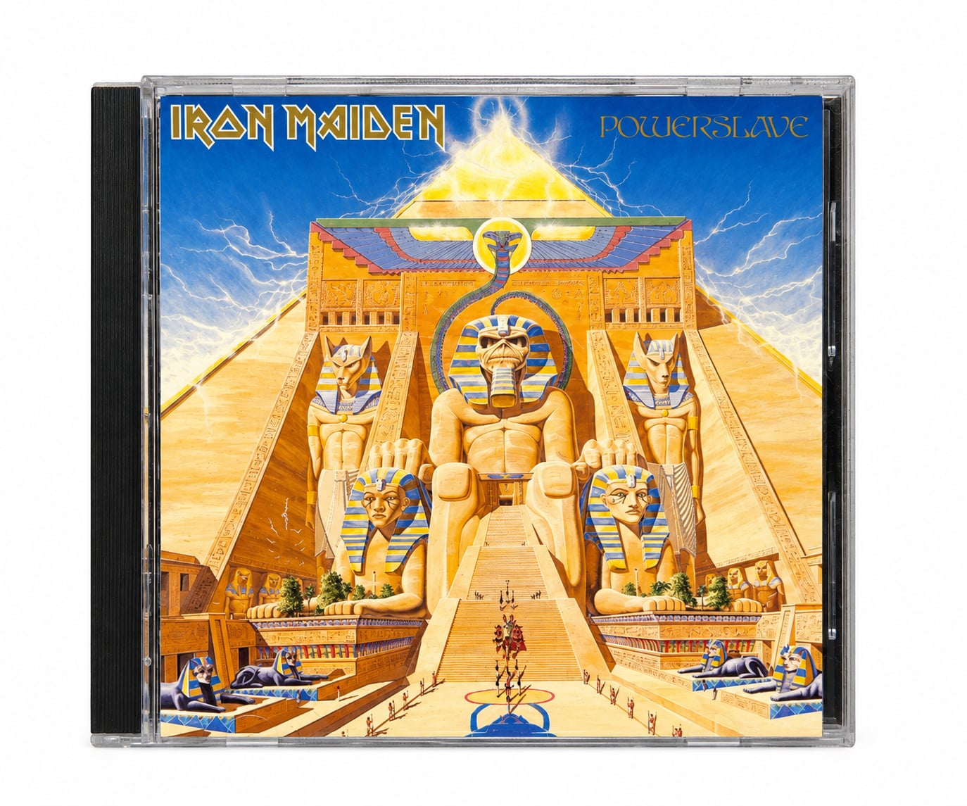 Iron Maiden Powerslave CD Capitol CDP 7 46045 2 DIDX 247 USA Heavy Metal 1