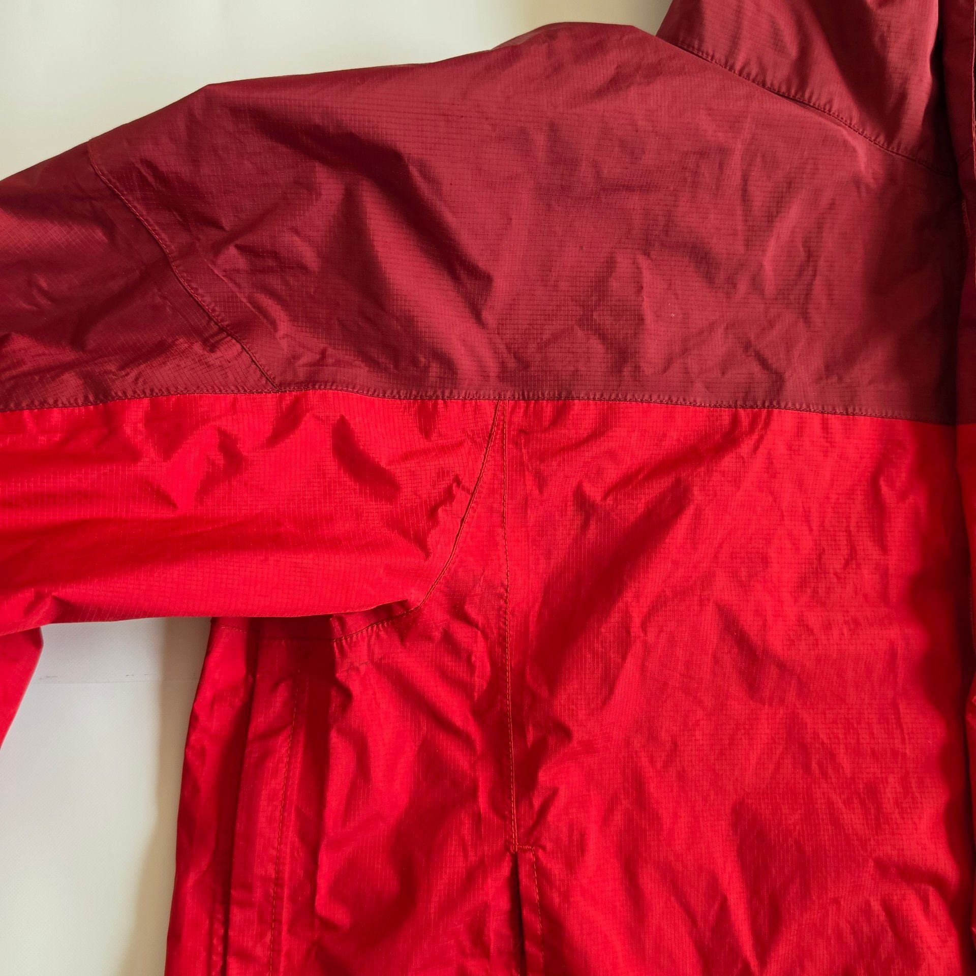 ​Marmot PreCip Waterproof Rain Jacket Windbreaker Red Women's Large Hiking 8