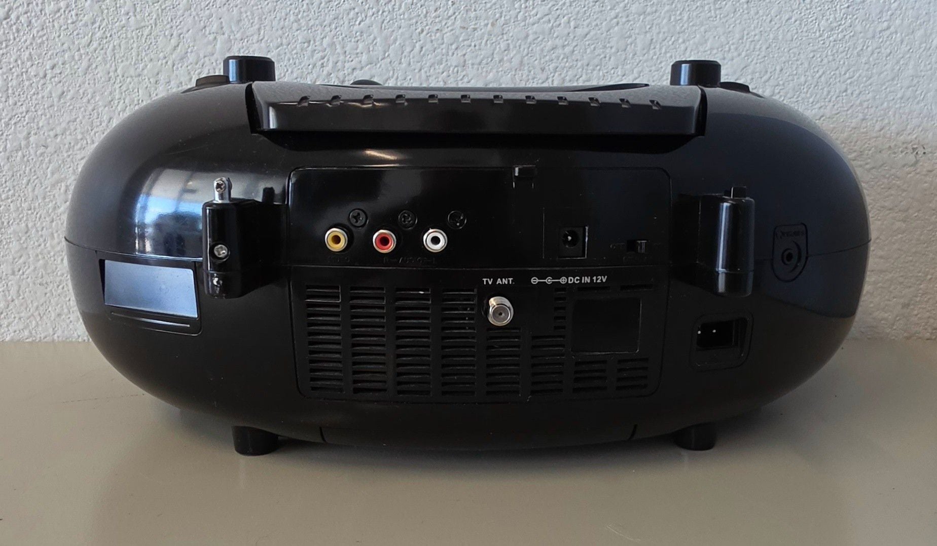 Naxa NDL-257 Portable 7 Inch LCD Screen DVD Player Boombox Tested & Works! 543 10
