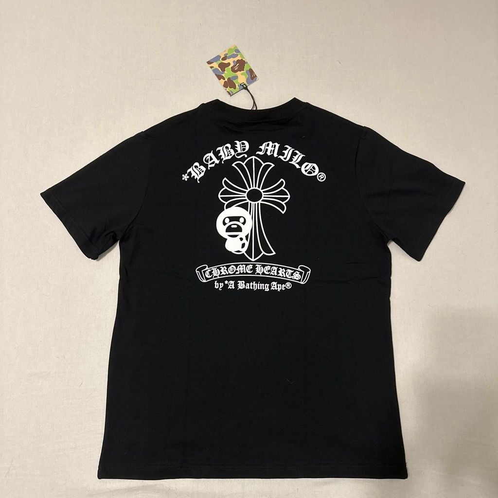 A Bathing Ape Black T-Shirt Size M 3