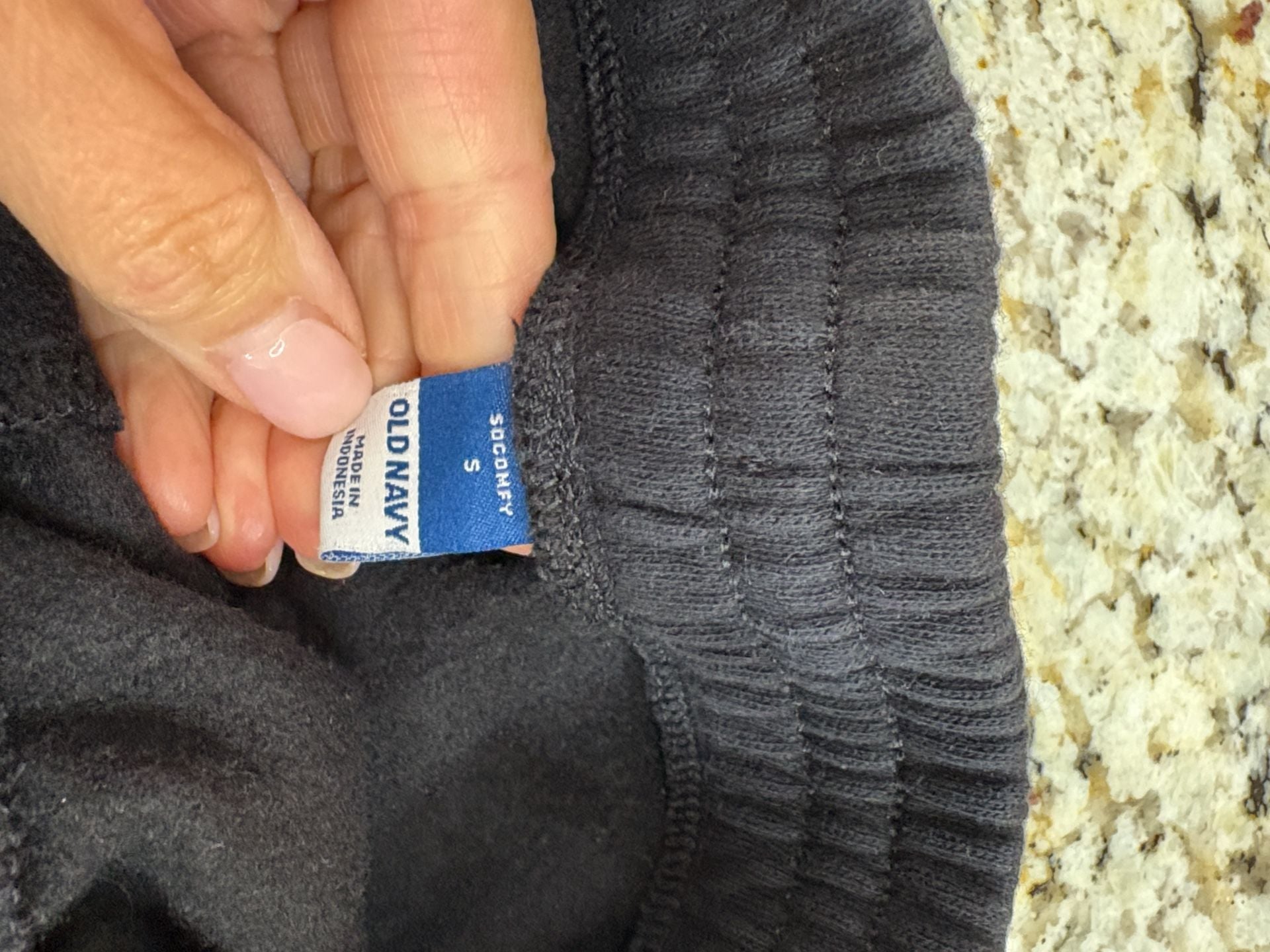 Old Navy SoSoft Straight Sweatpants Size S Black Cotton Blend 4