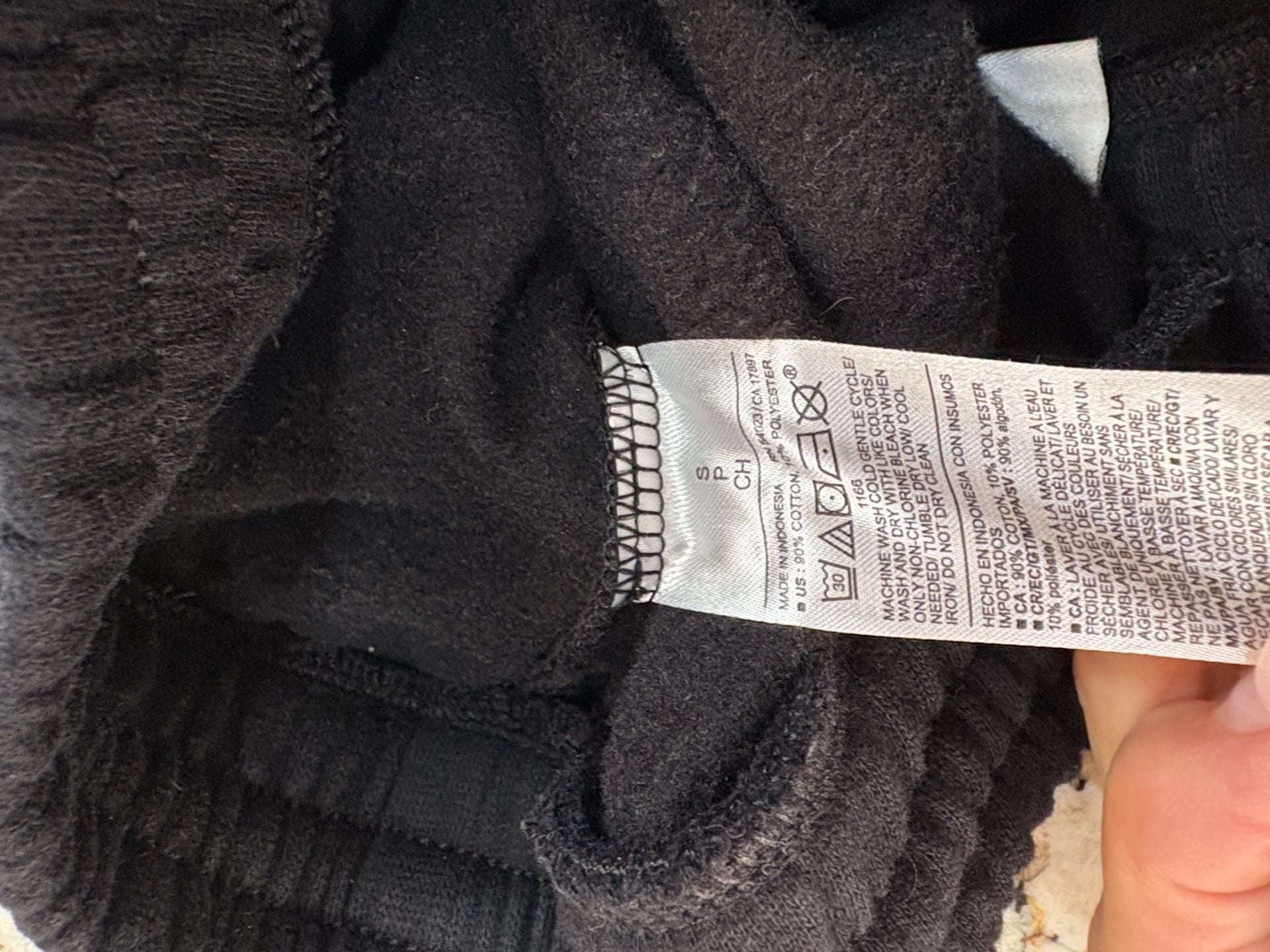 Old Navy SoSoft Straight Sweatpants Size S Black Cotton Blend 5