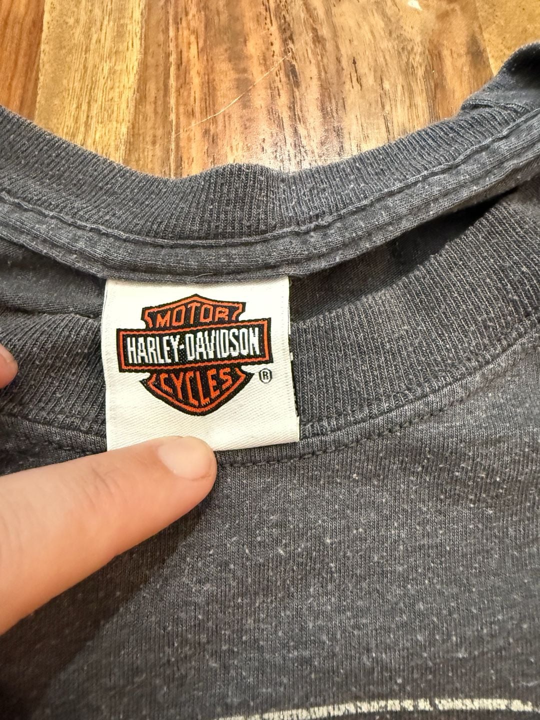 Vintage Harley-Davidson Long Sleeve Graphic Shirt with flames Size 2xl 3