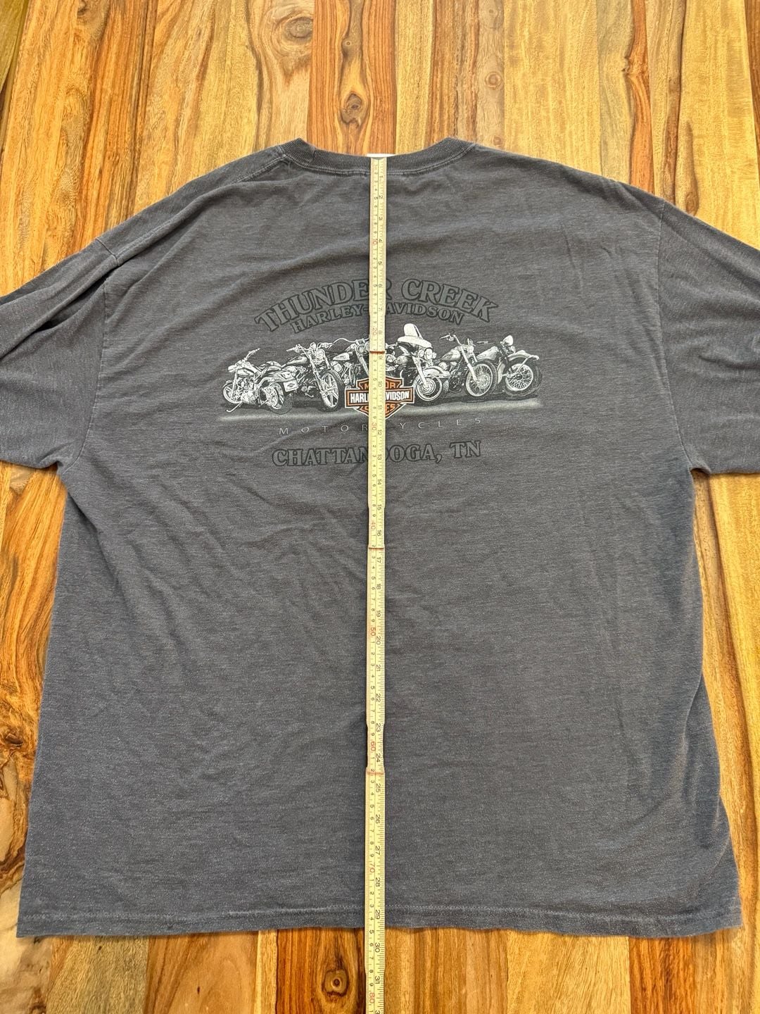 Vintage Harley-Davidson Long Sleeve Graphic Shirt with flames Size 2xl 7