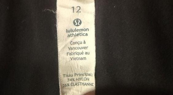 Lululemon Athletica Pants Size 12 Black Athletic Joggers 3